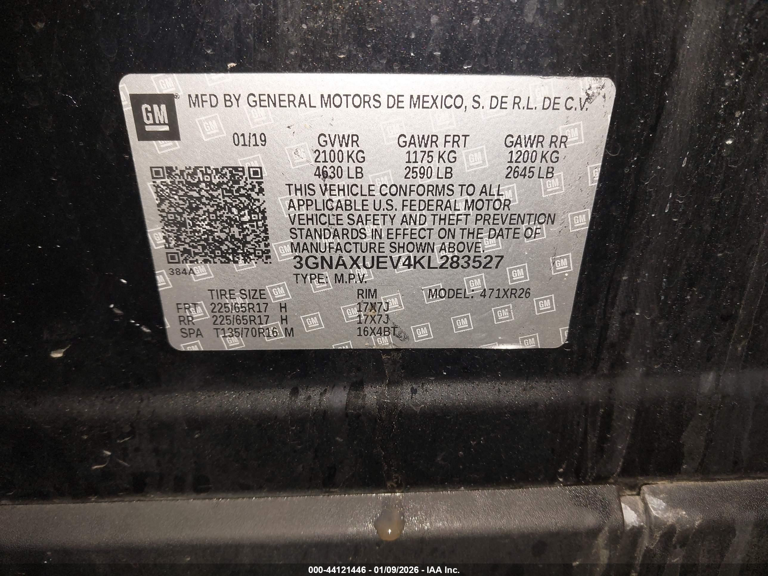 CHEVROLET EQUINOX image 9