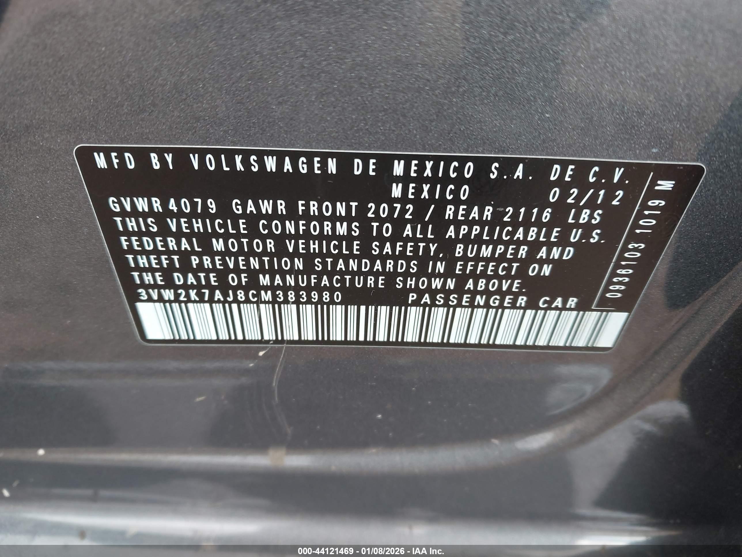 VOLKSWAGEN JETTA image 9