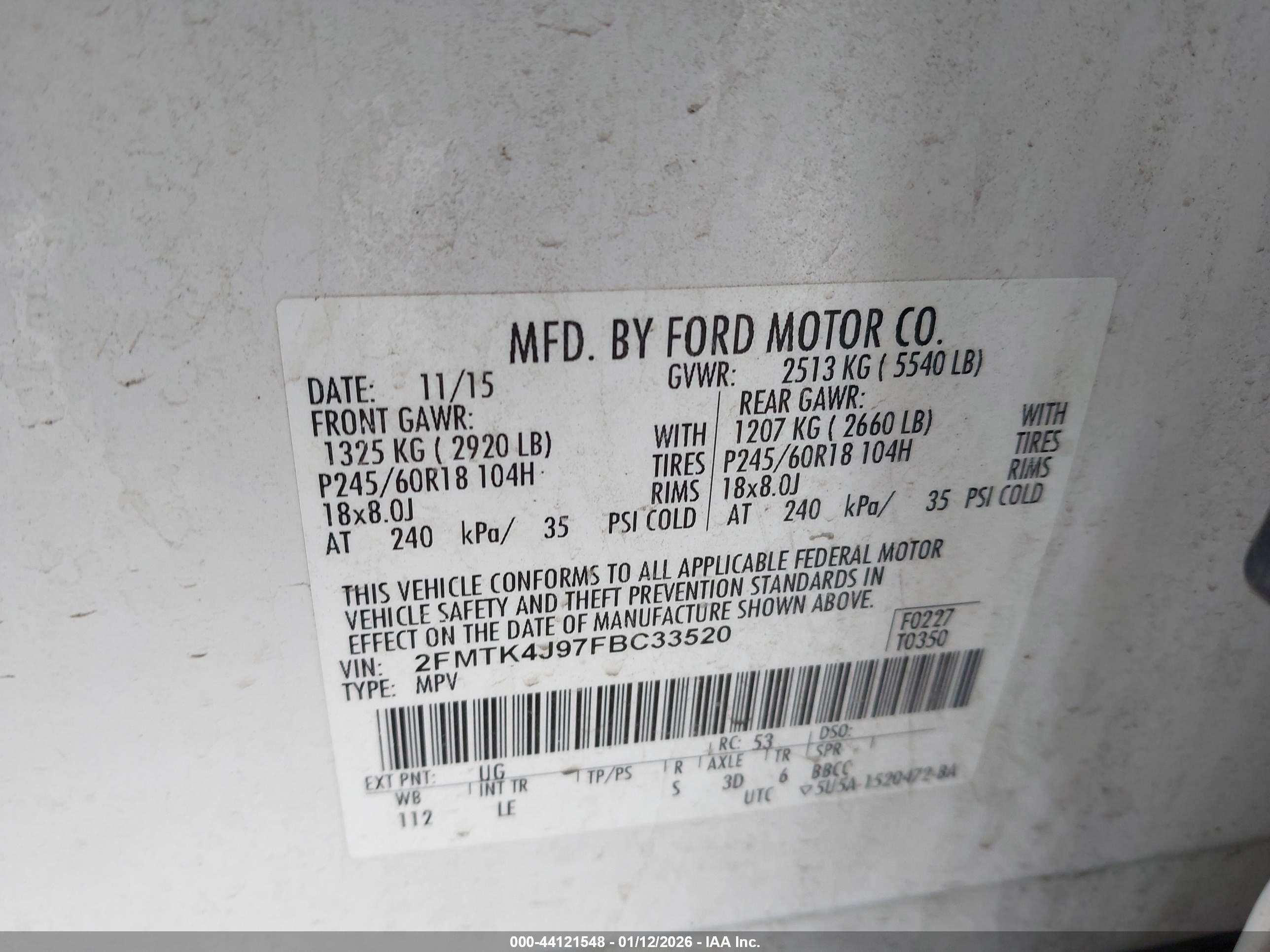 FORD EDGE image 9