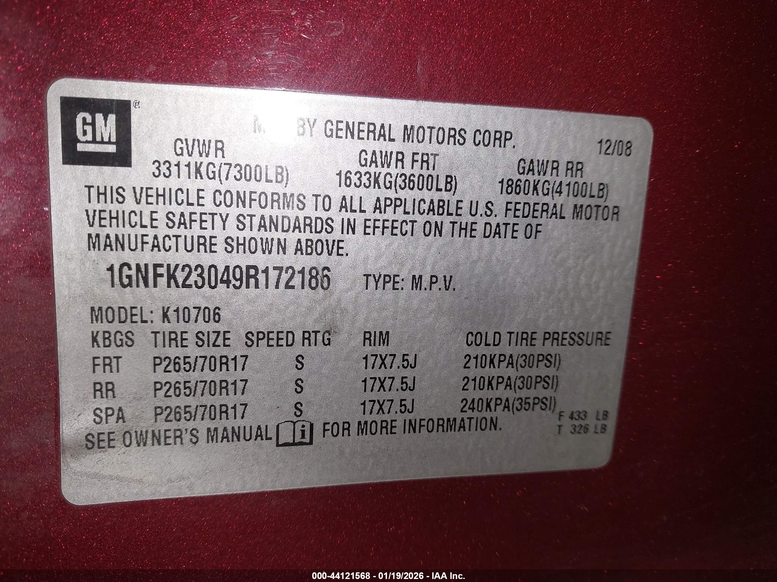CHEVROLET TAHOE image 9