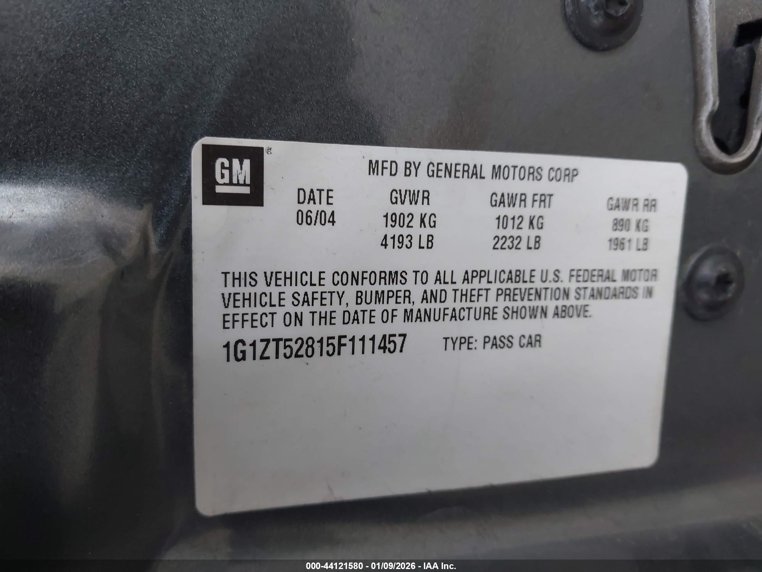 CHEVROLET MALIBU image 9