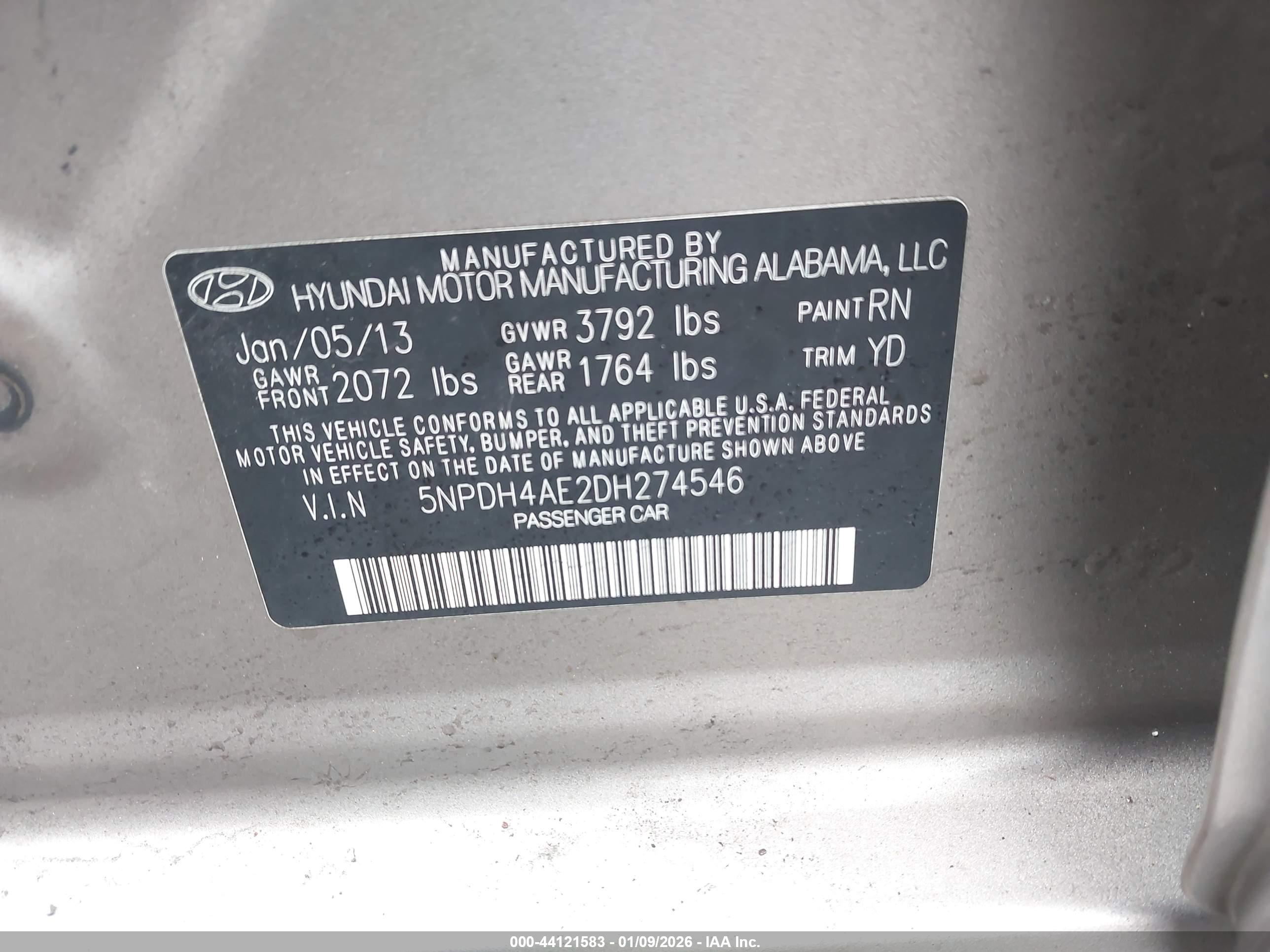 HYUNDAI ELANTRA image 9
