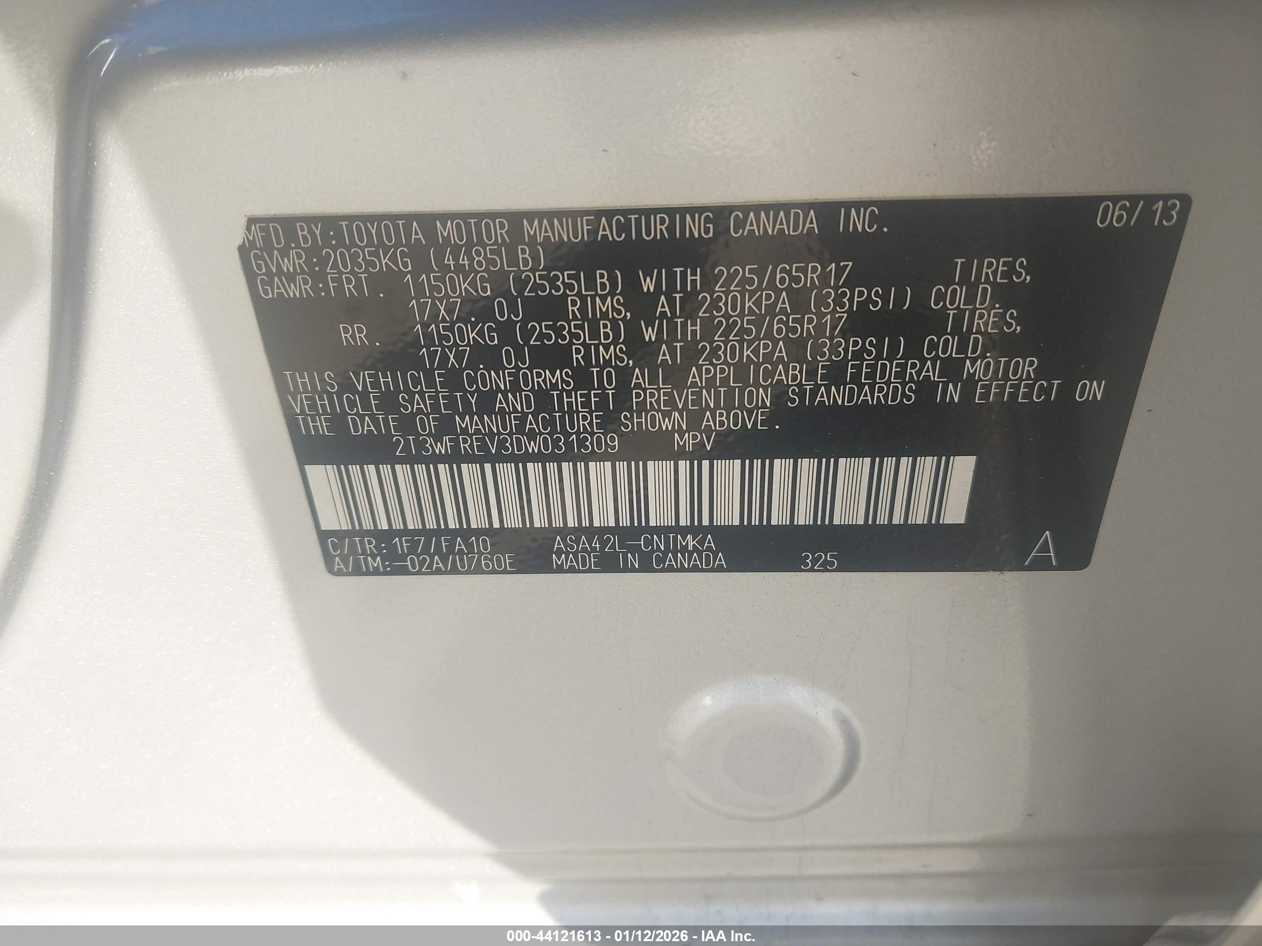 TOYOTA RAV4 image 9