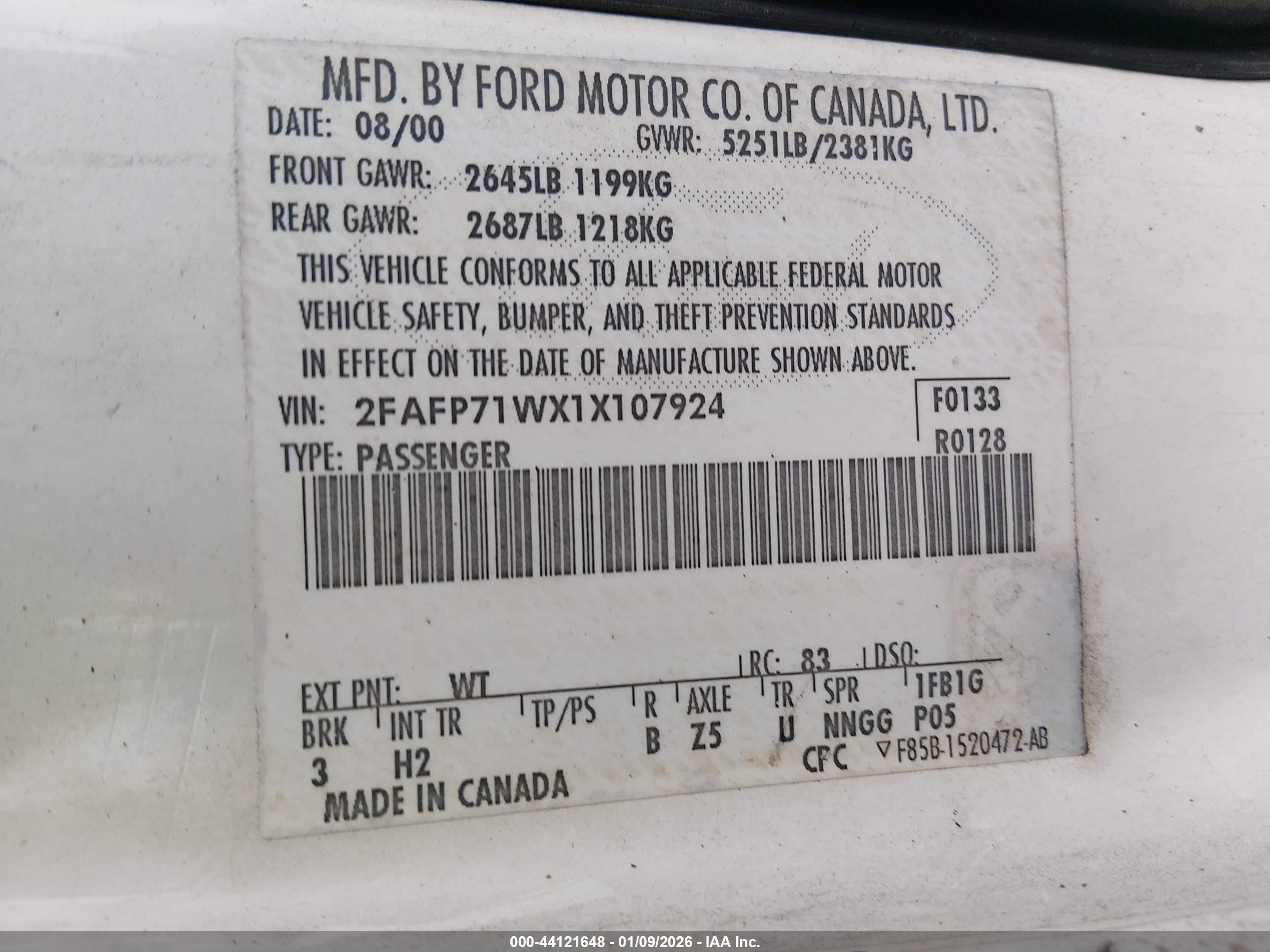 FORD CROWN image 9