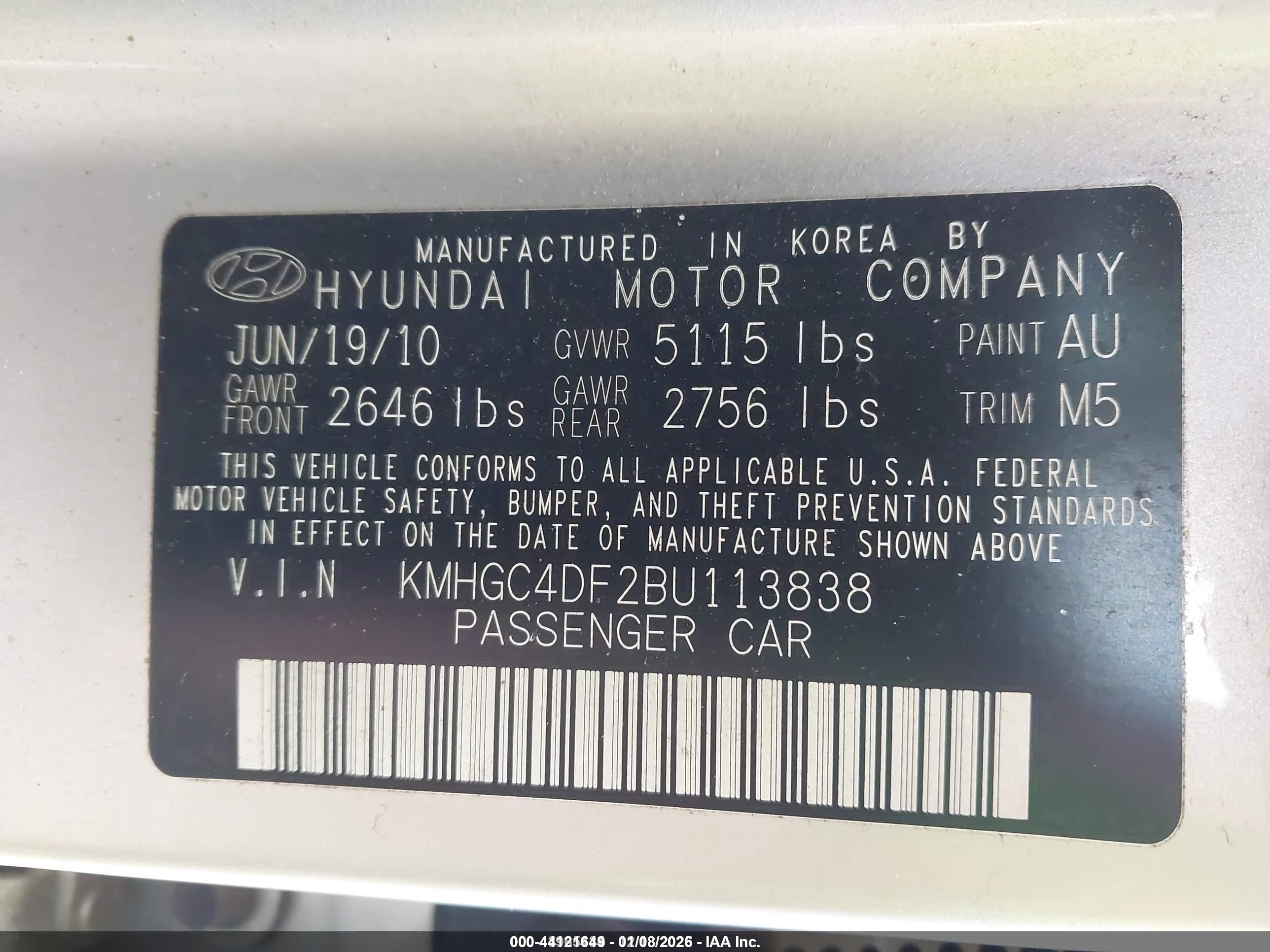 HYUNDAI GENESIS image 9