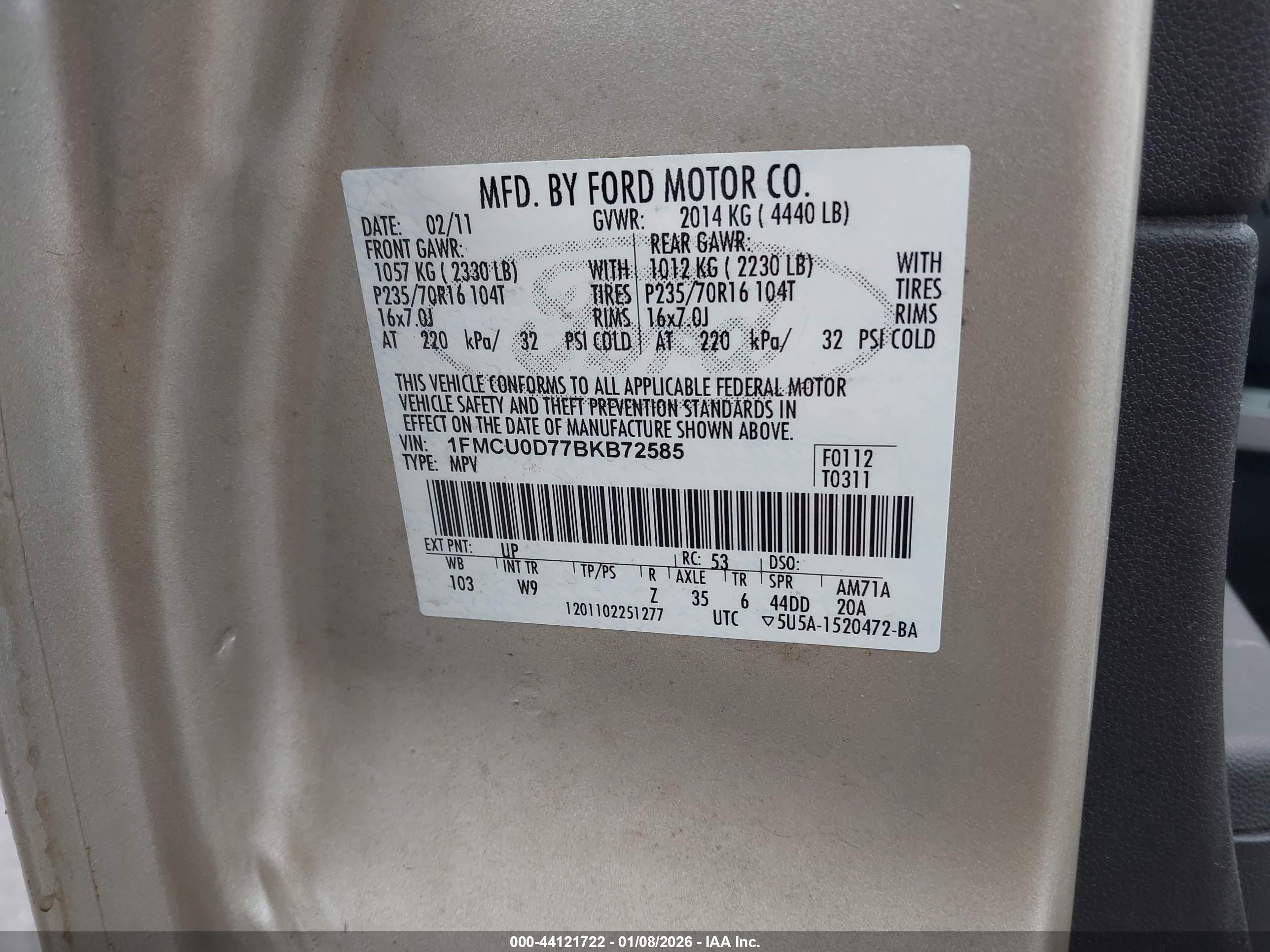 FORD ESCAPE image 9