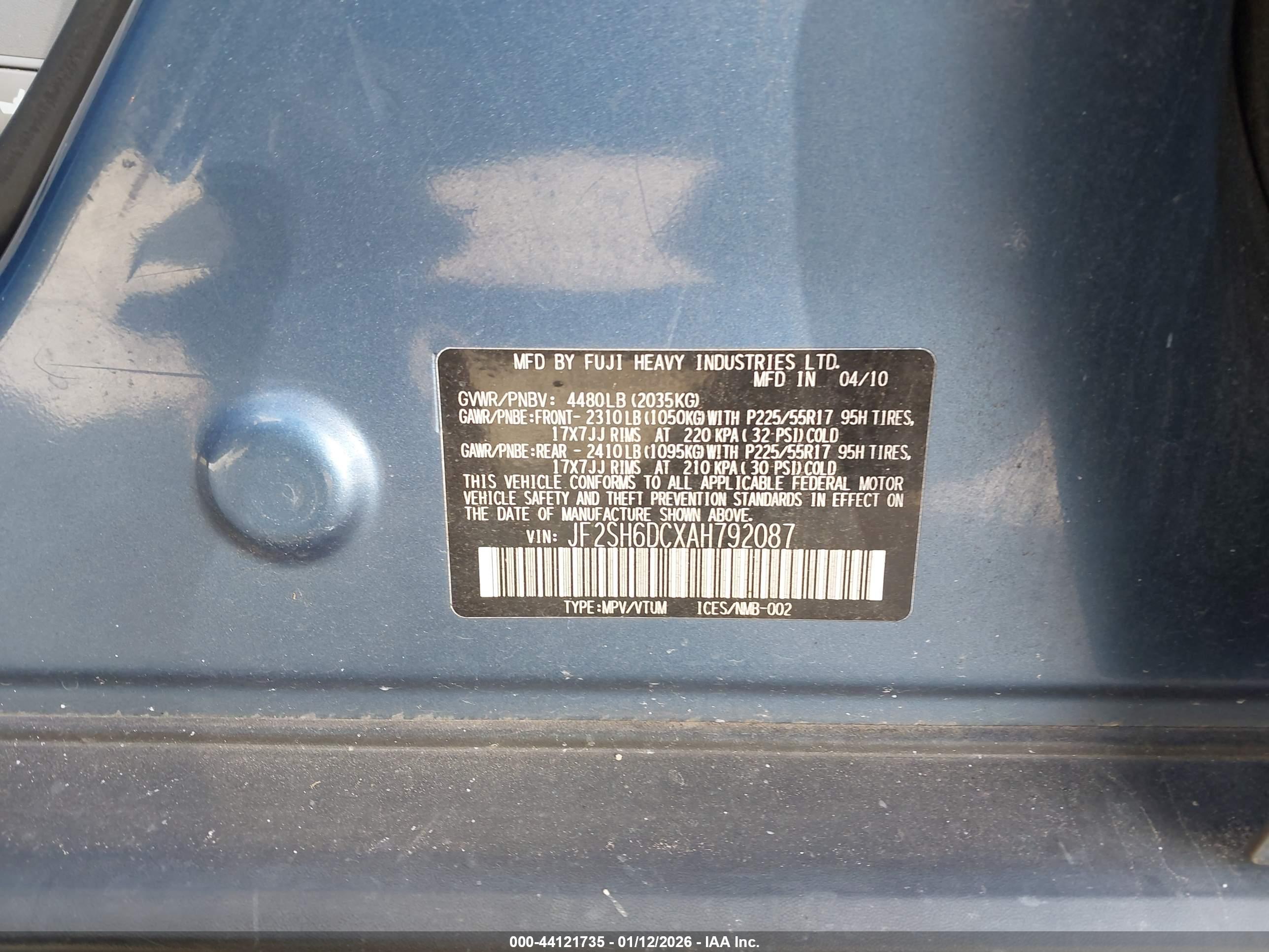 SUBARU FORESTER image 9