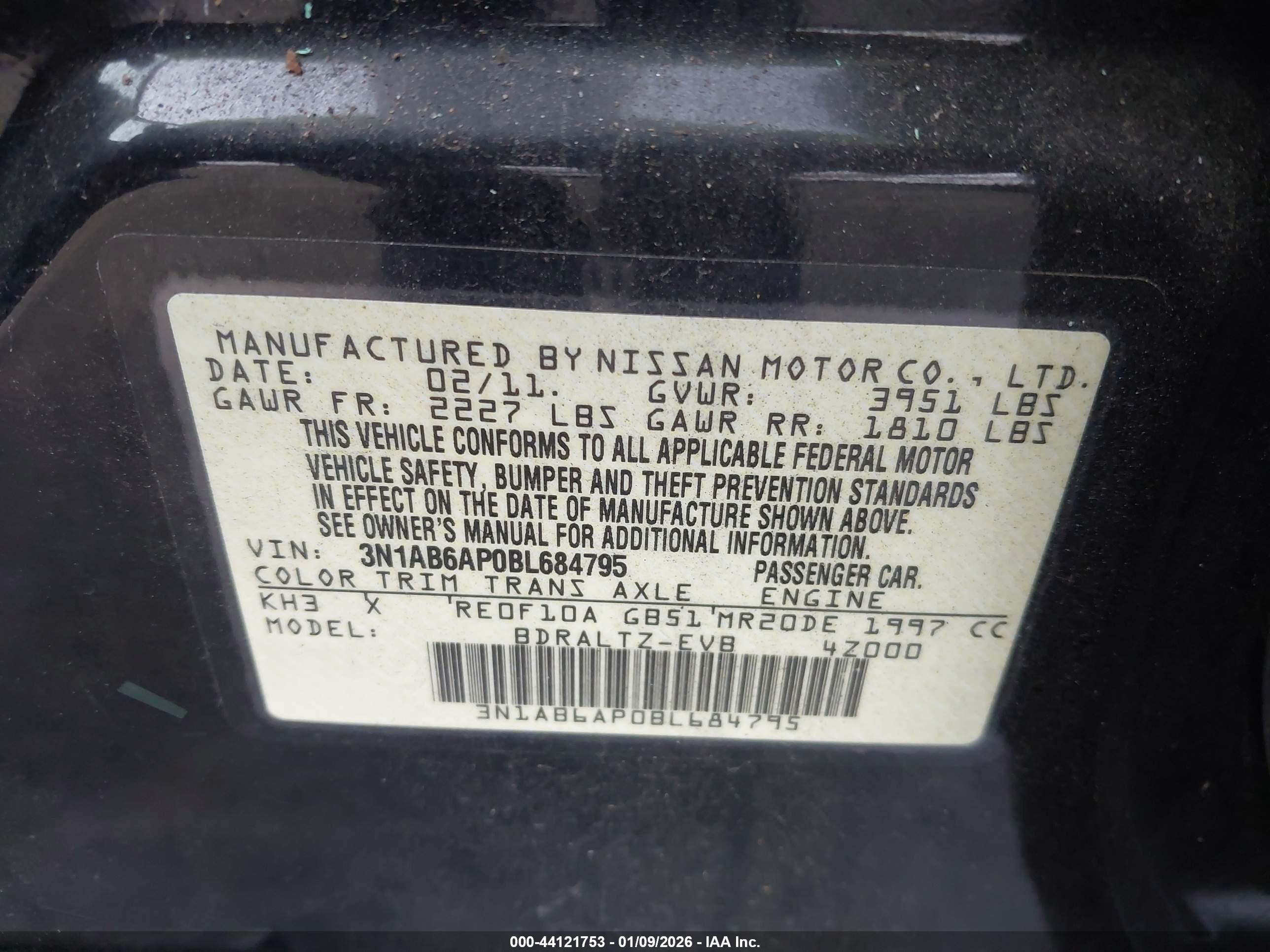 NISSAN SENTRA image 9