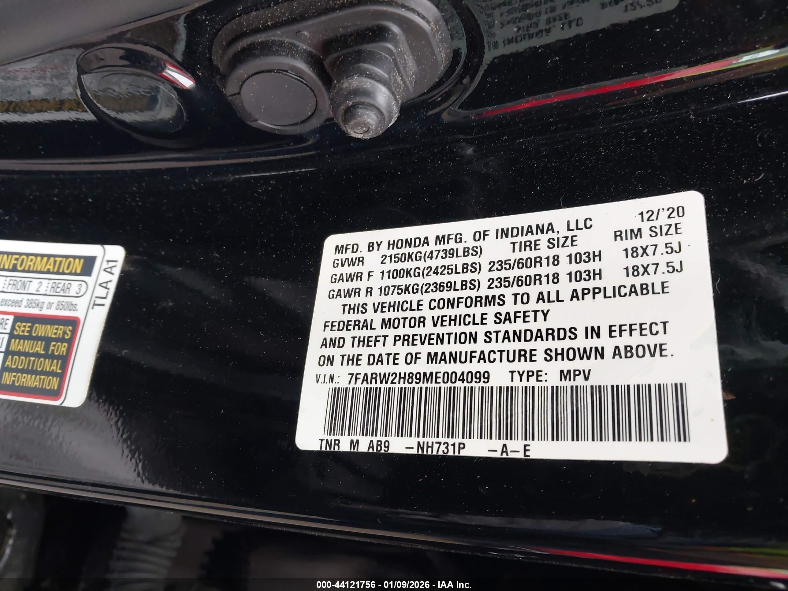 HONDA CR-V image 9