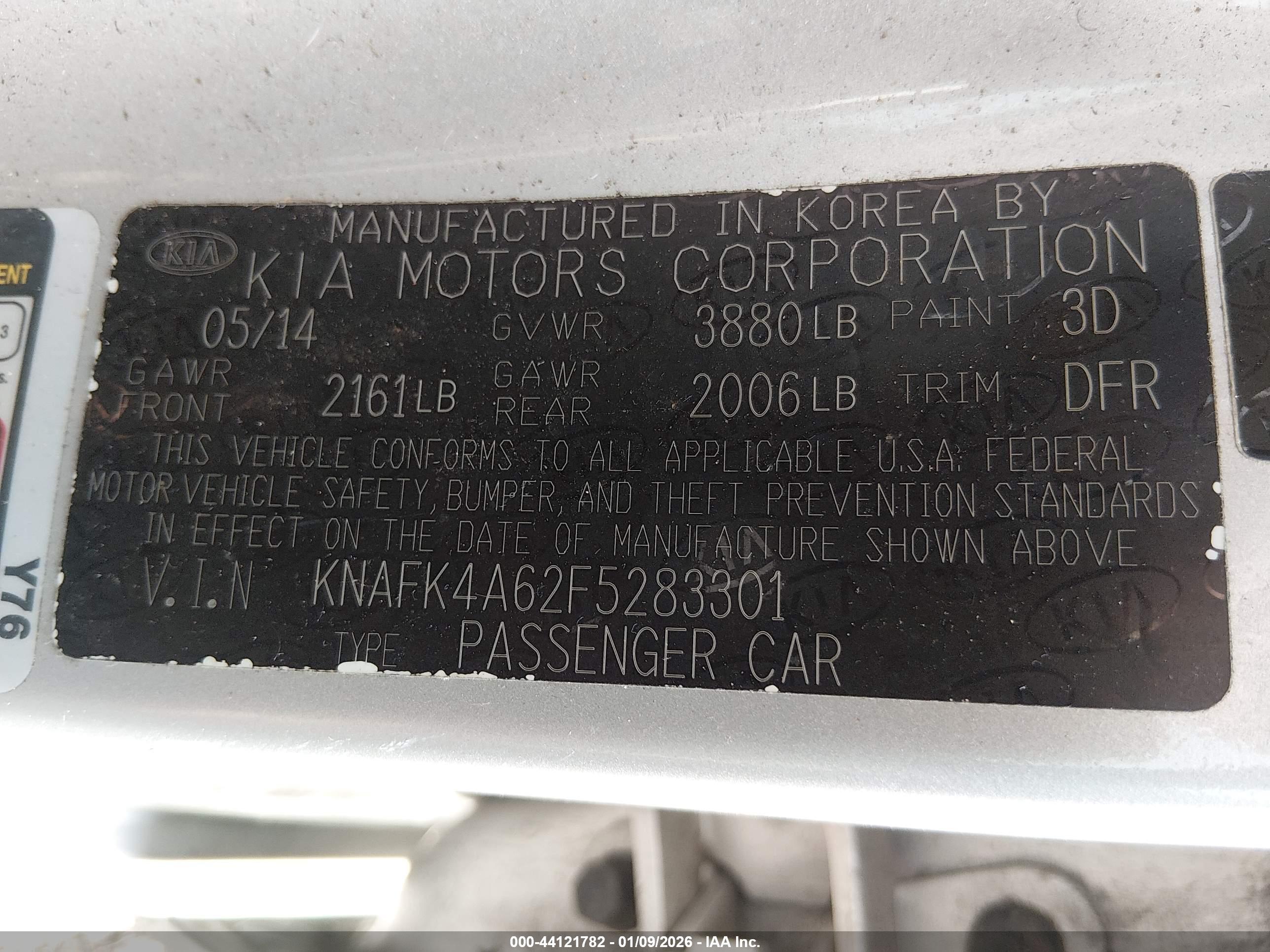 KIA FORTE image 9