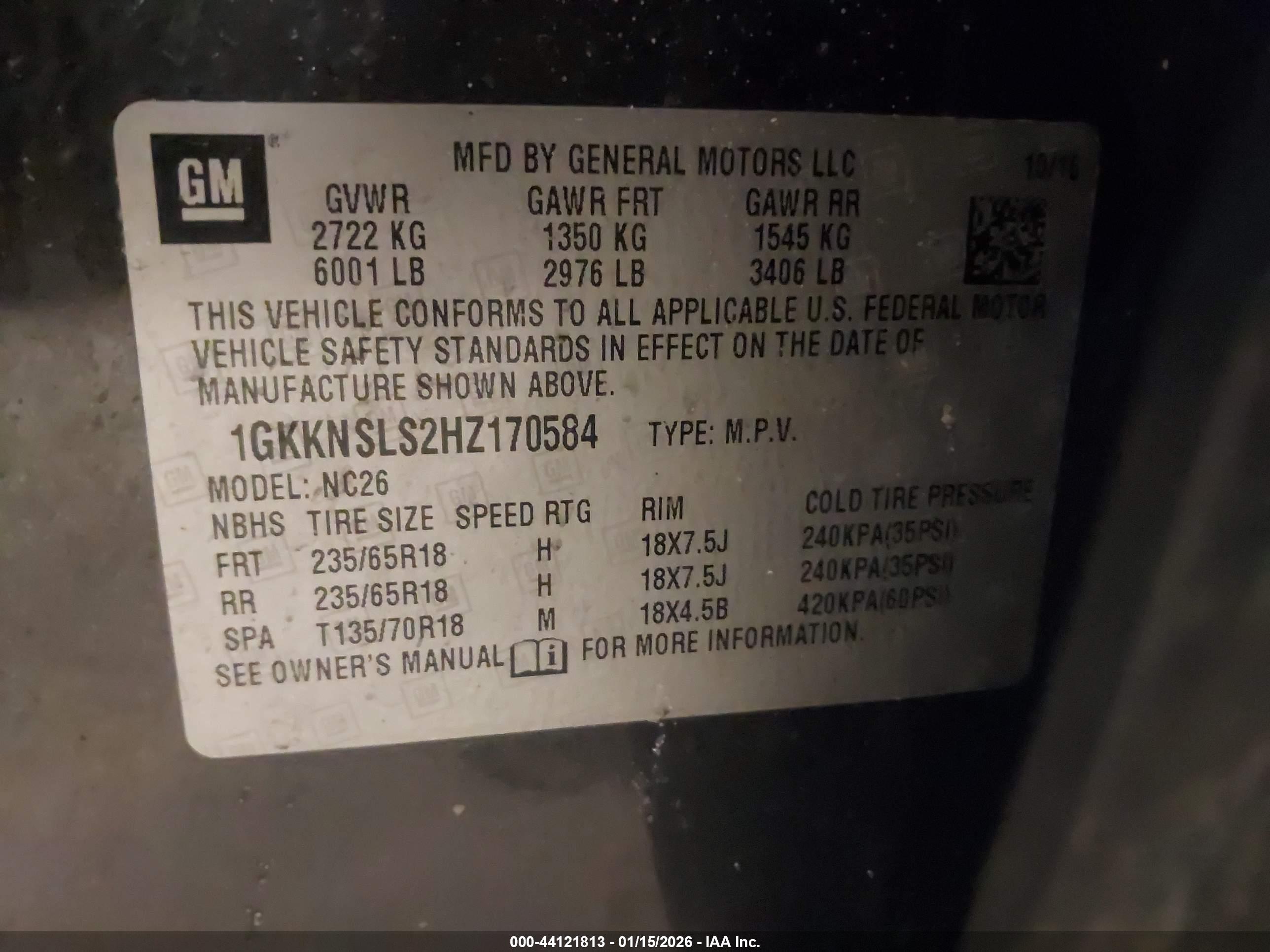 GMC ACADIA image 9