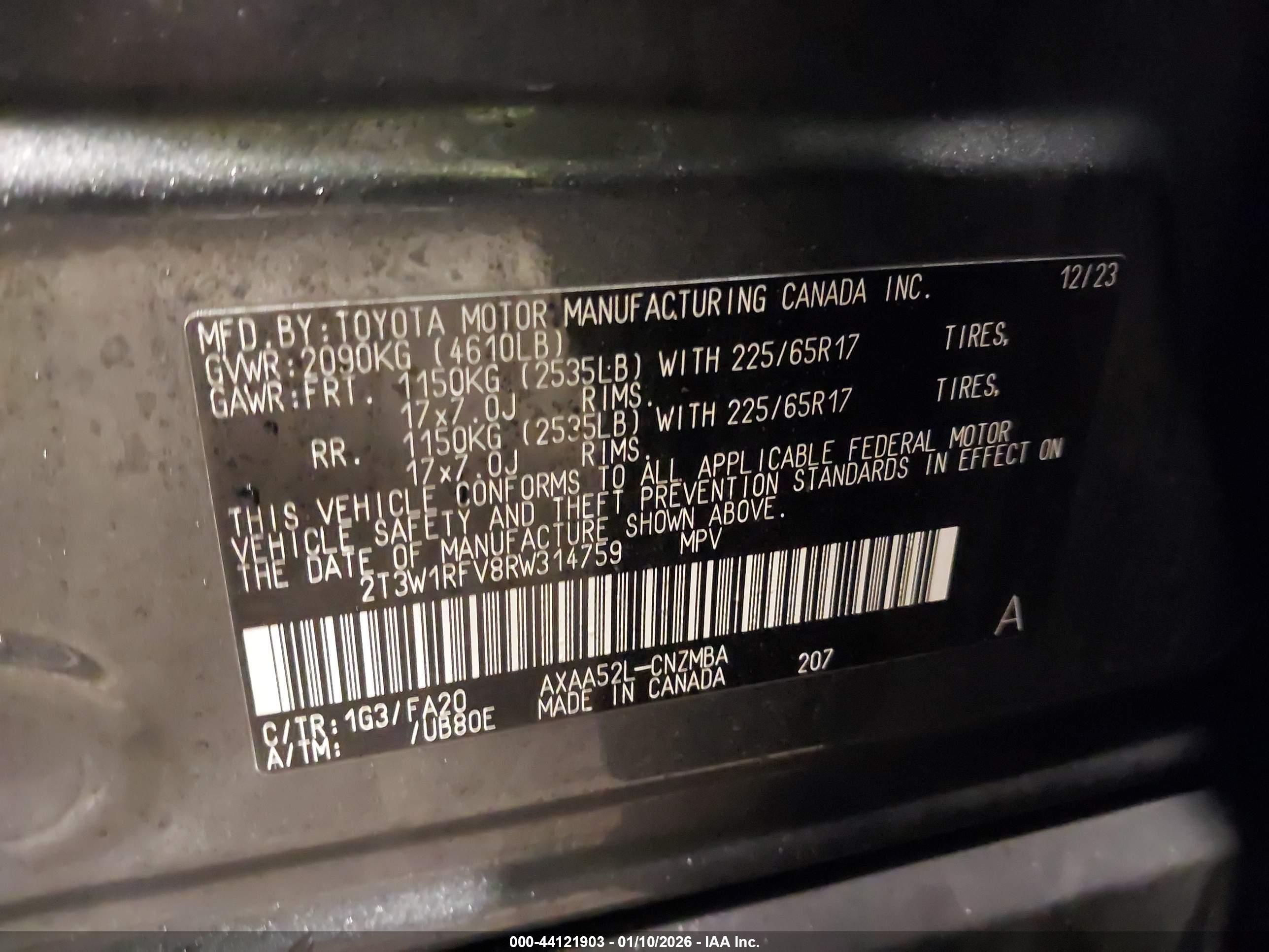 TOYOTA RAV4 image 9