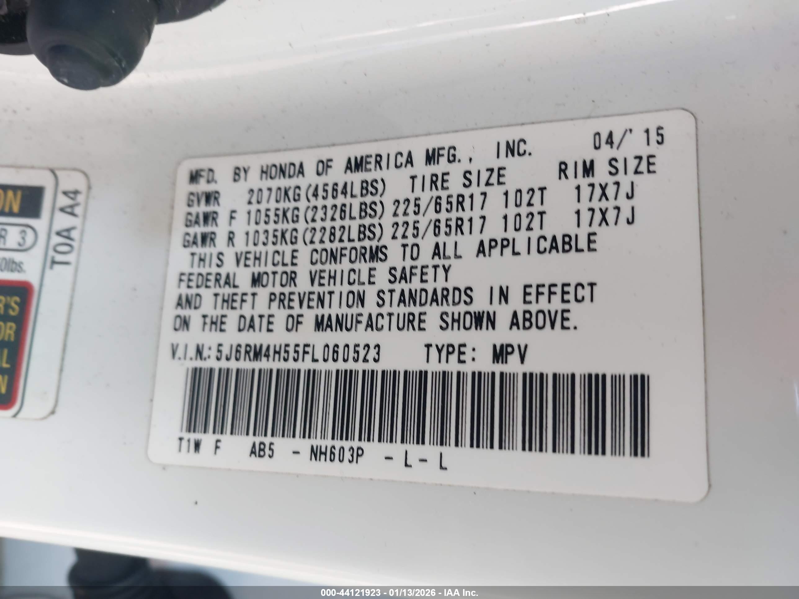 HONDA CR-V image 9