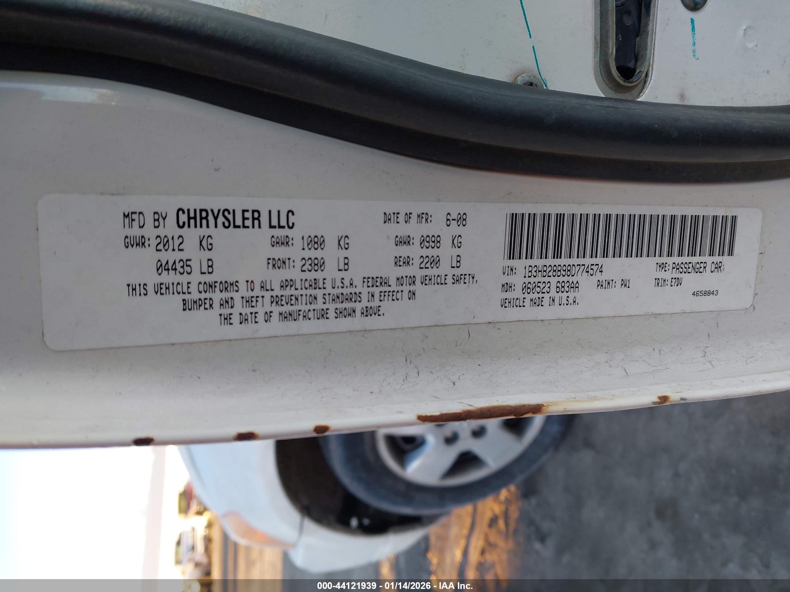 DODGE CALIBER image 9