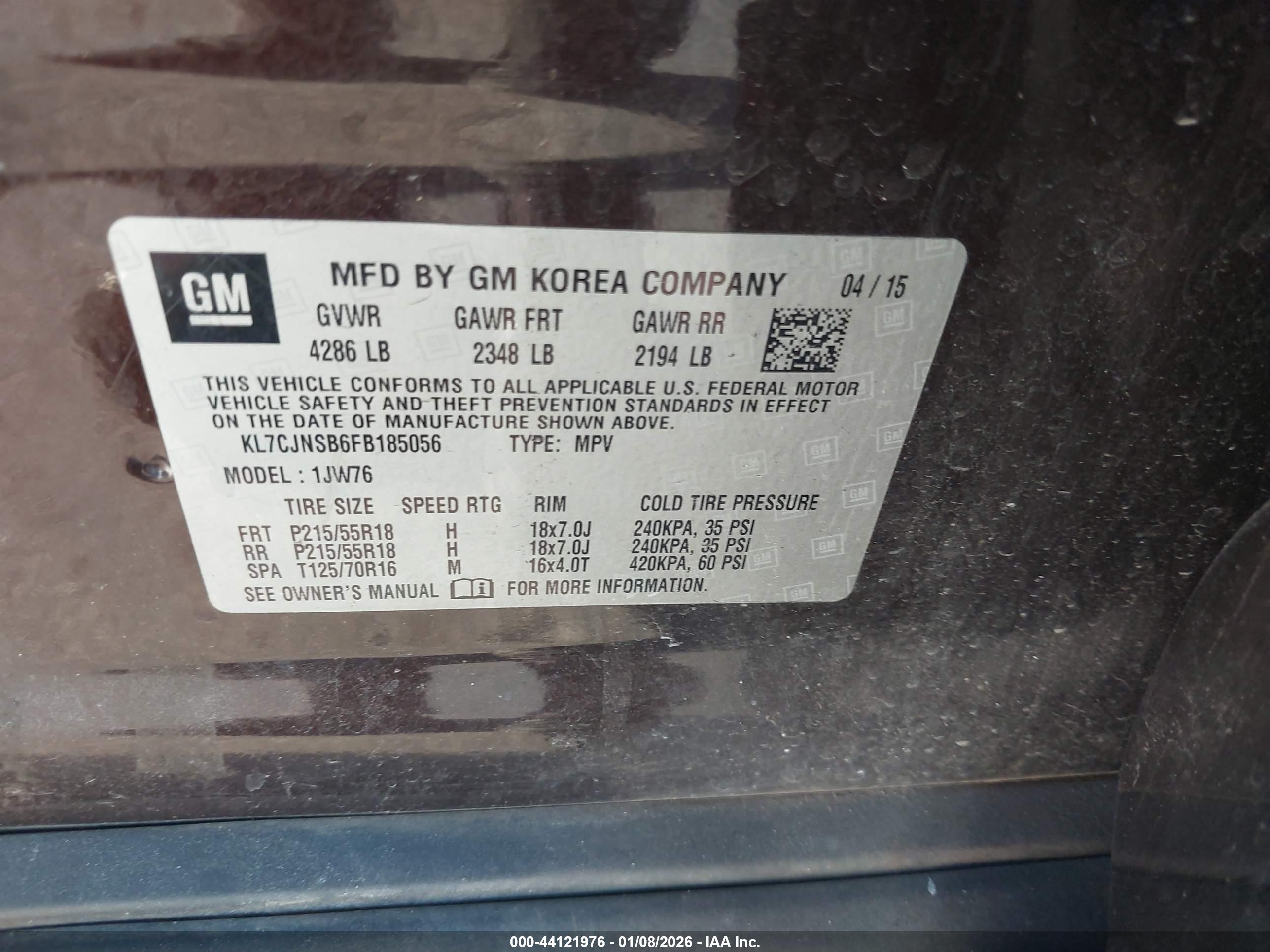 CHEVROLET TRAX image 9