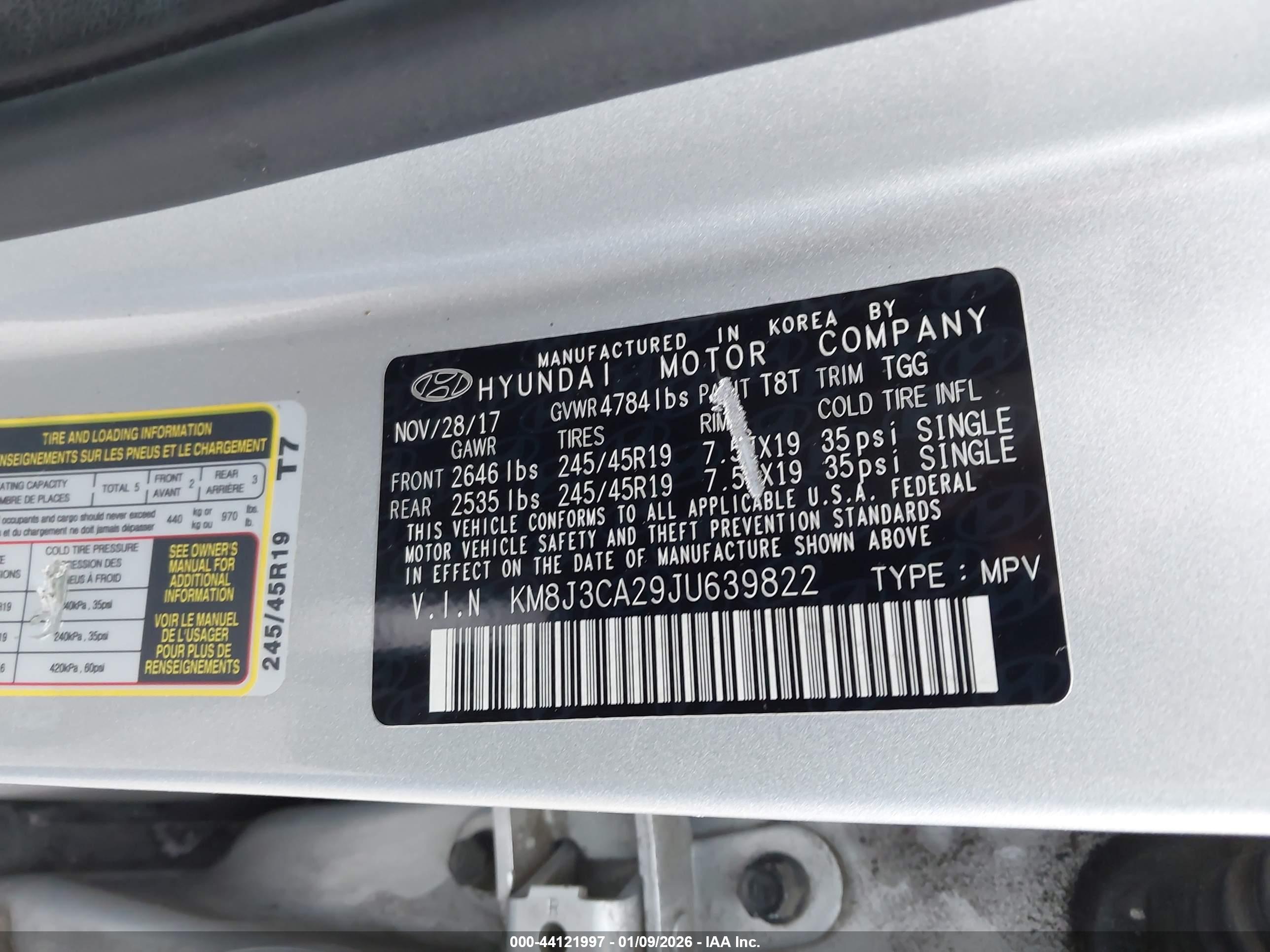 HYUNDAI TUCSON image 9