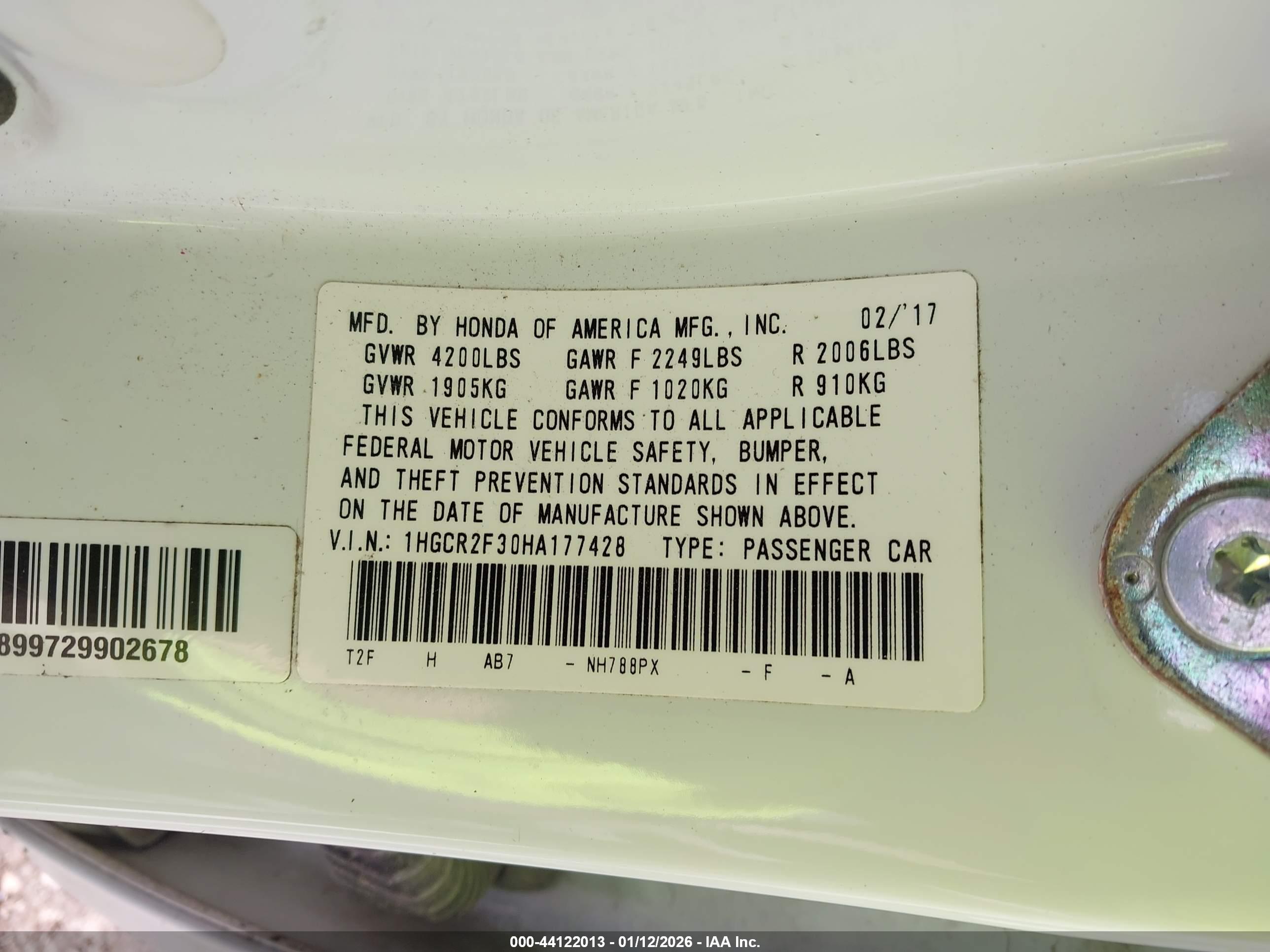 HONDA ACCORD image 9