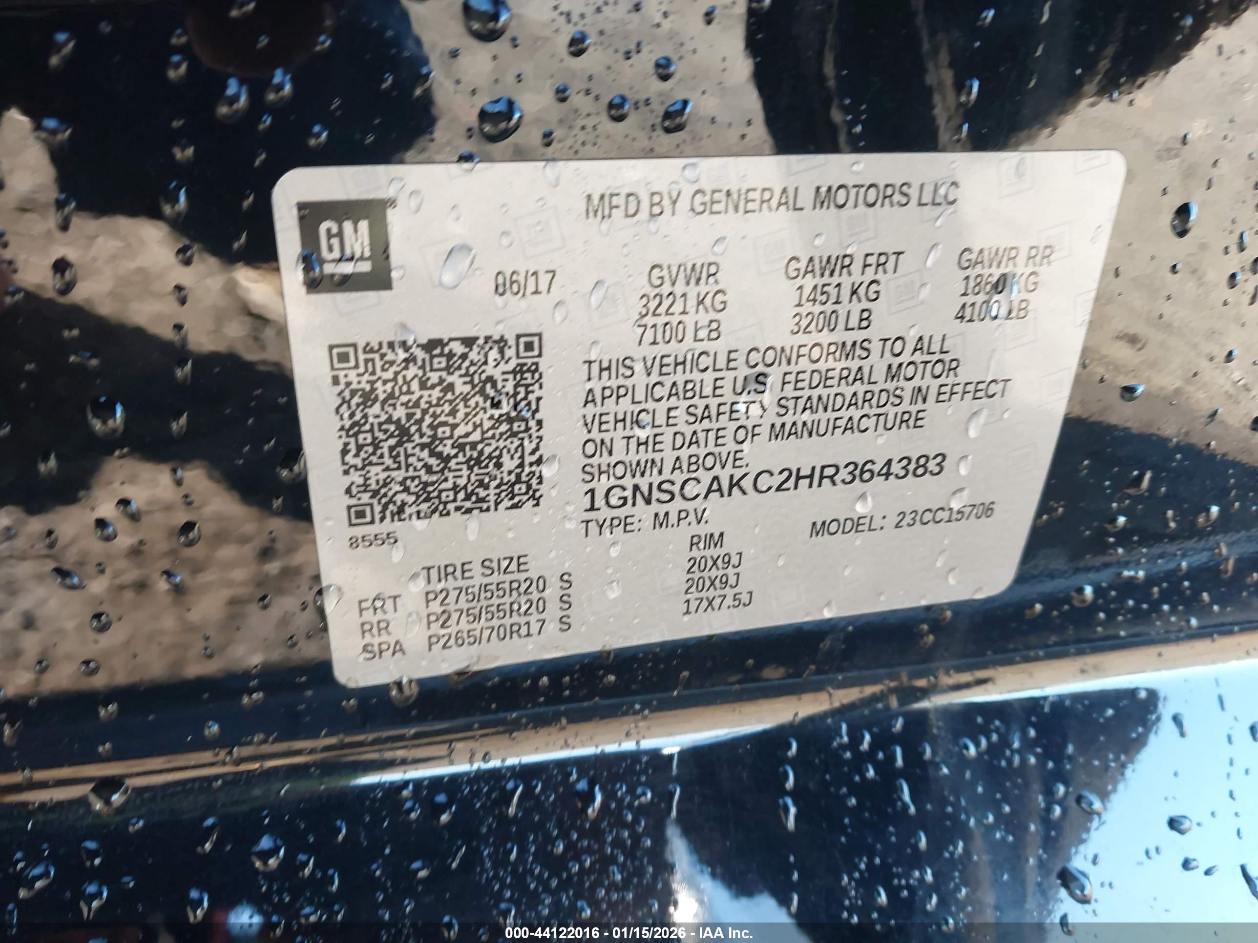 CHEVROLET TAHOE image 9