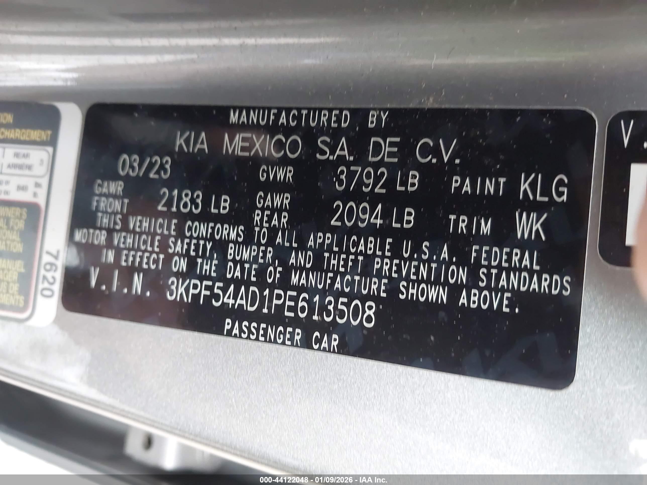 KIA FORTE image 9
