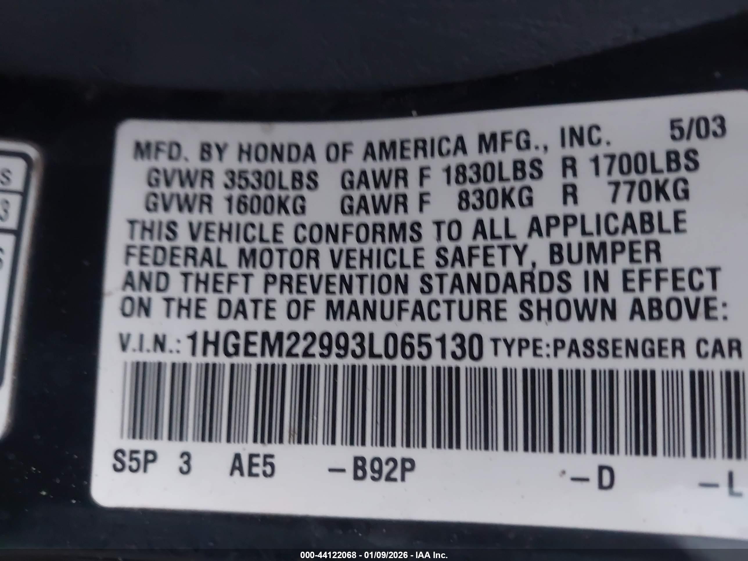 HONDA CIVIC image 9