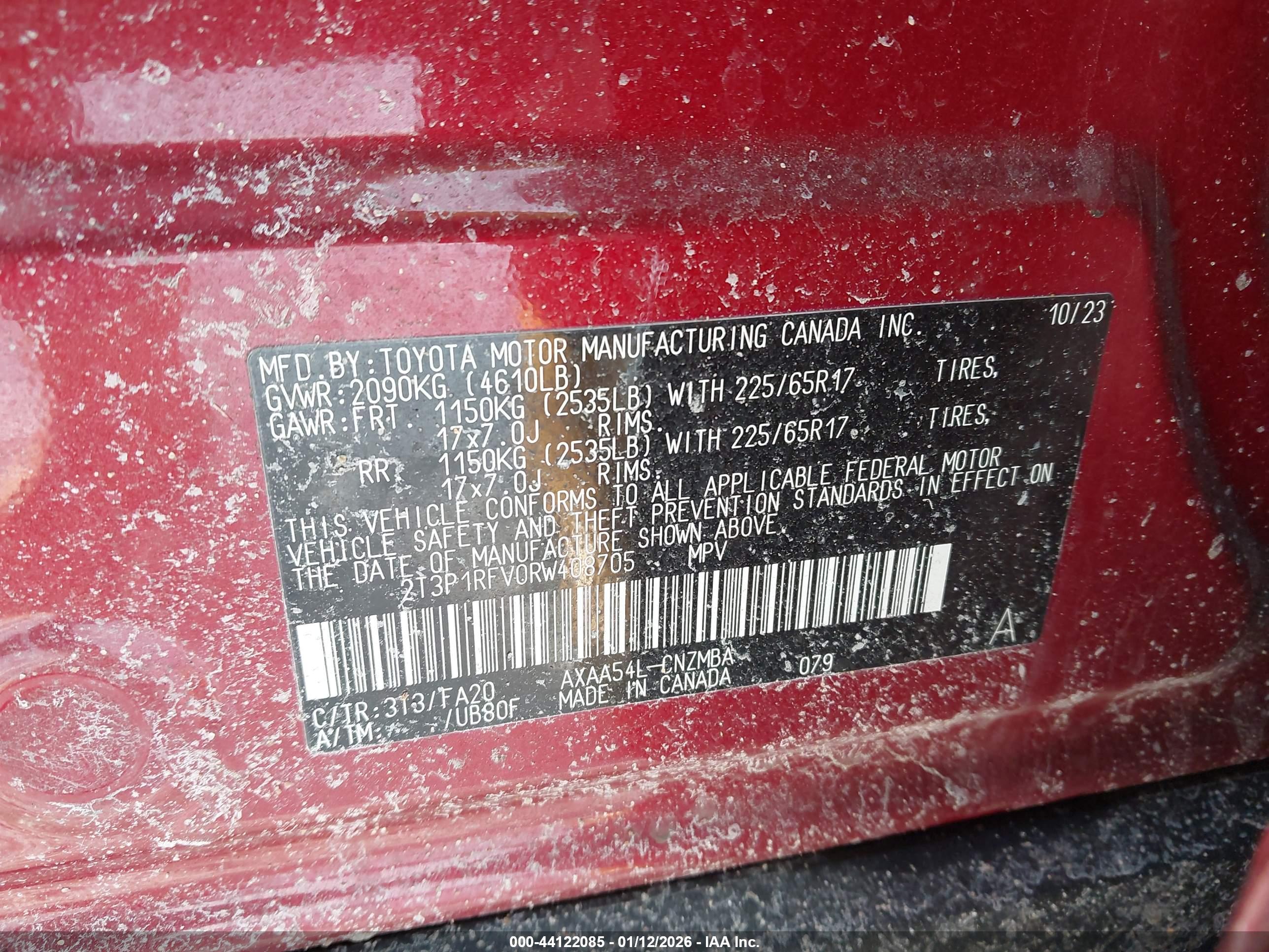 TOYOTA RAV4 image 9