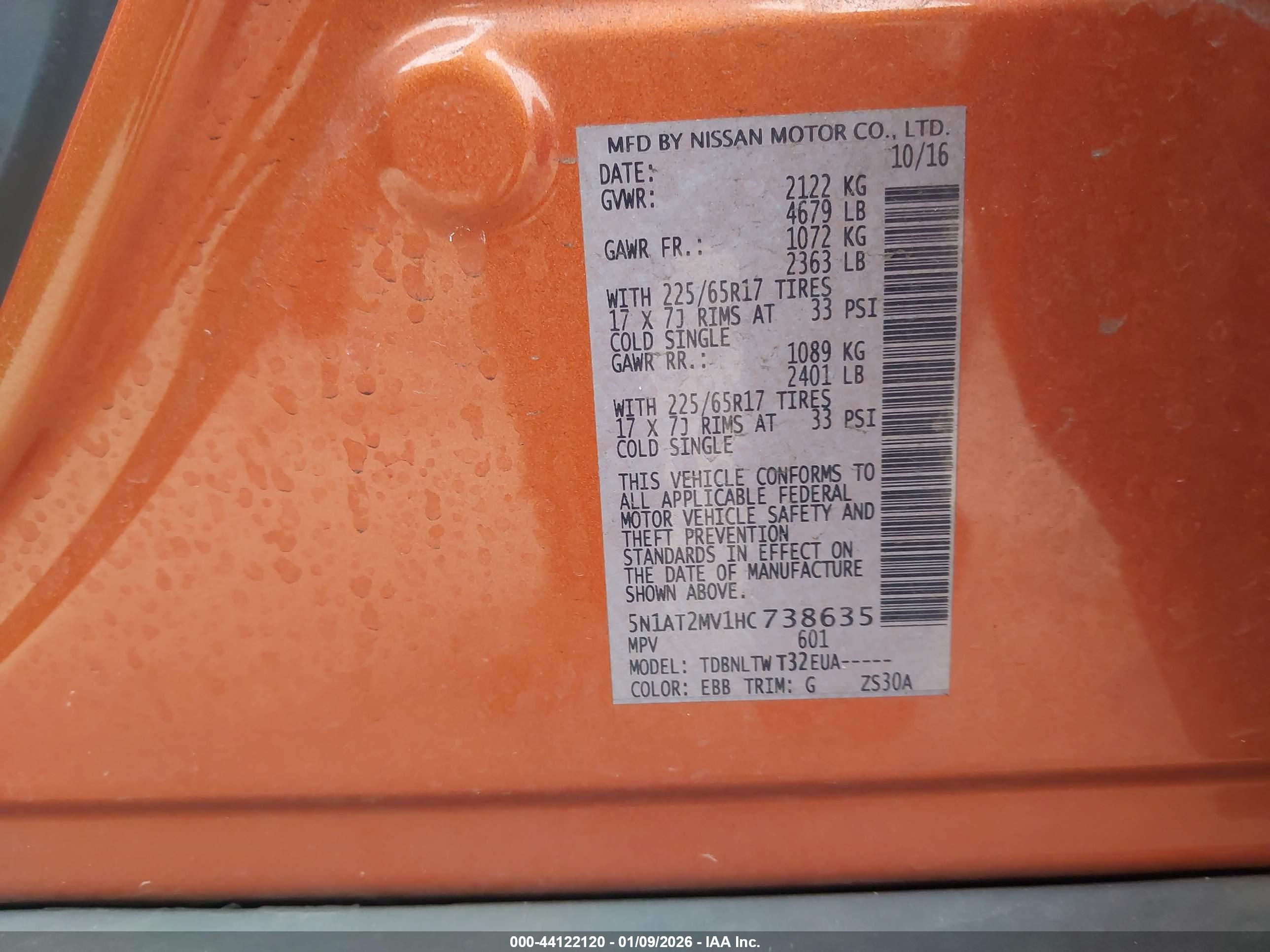 NISSAN ROGUE image 9