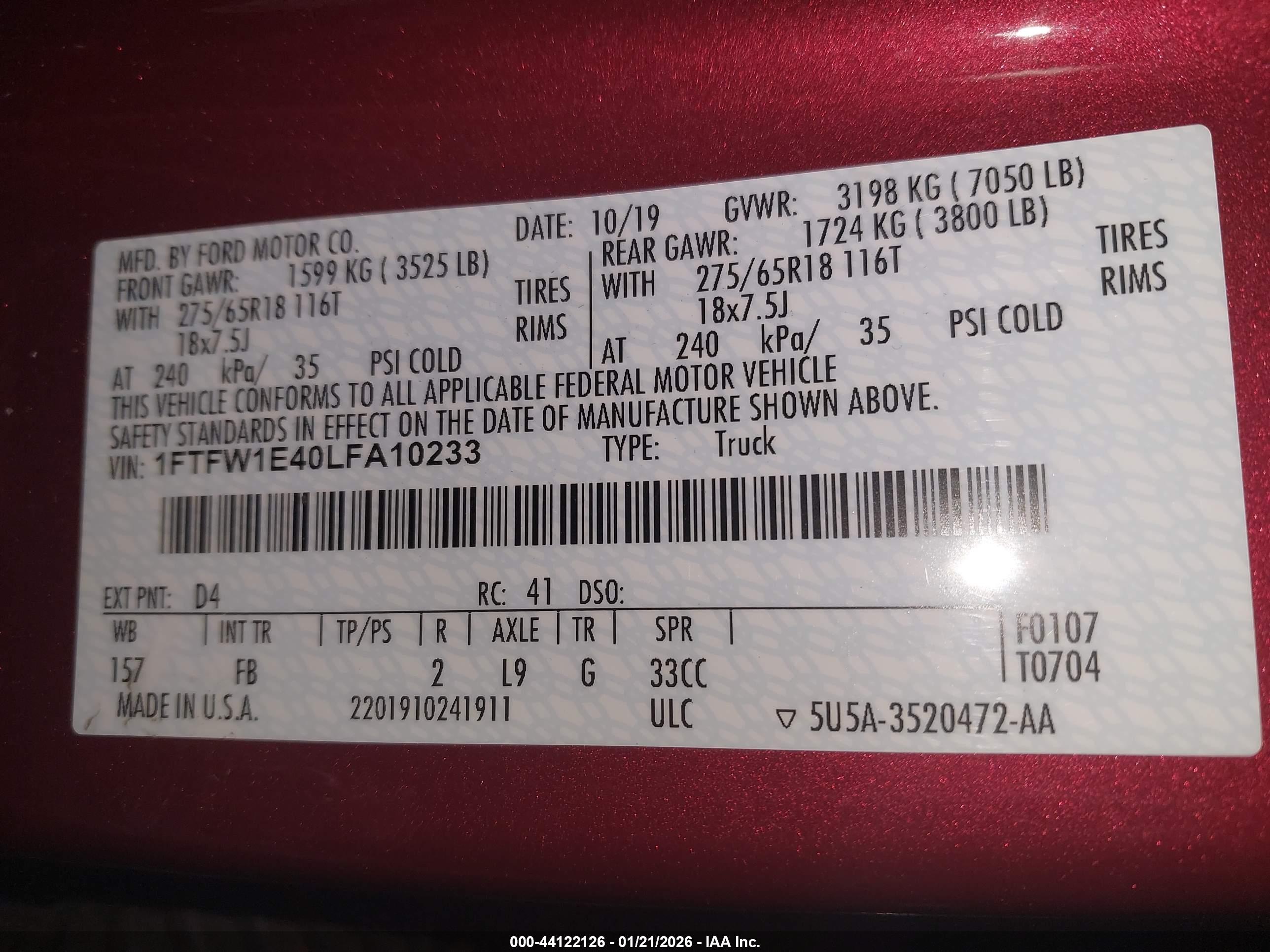 FORD F-150 image 9