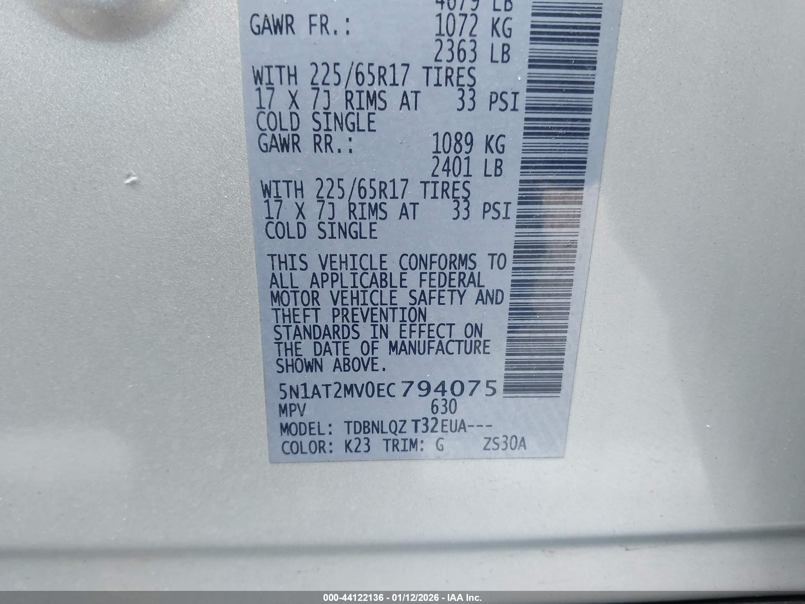 NISSAN ROGUE image 9
