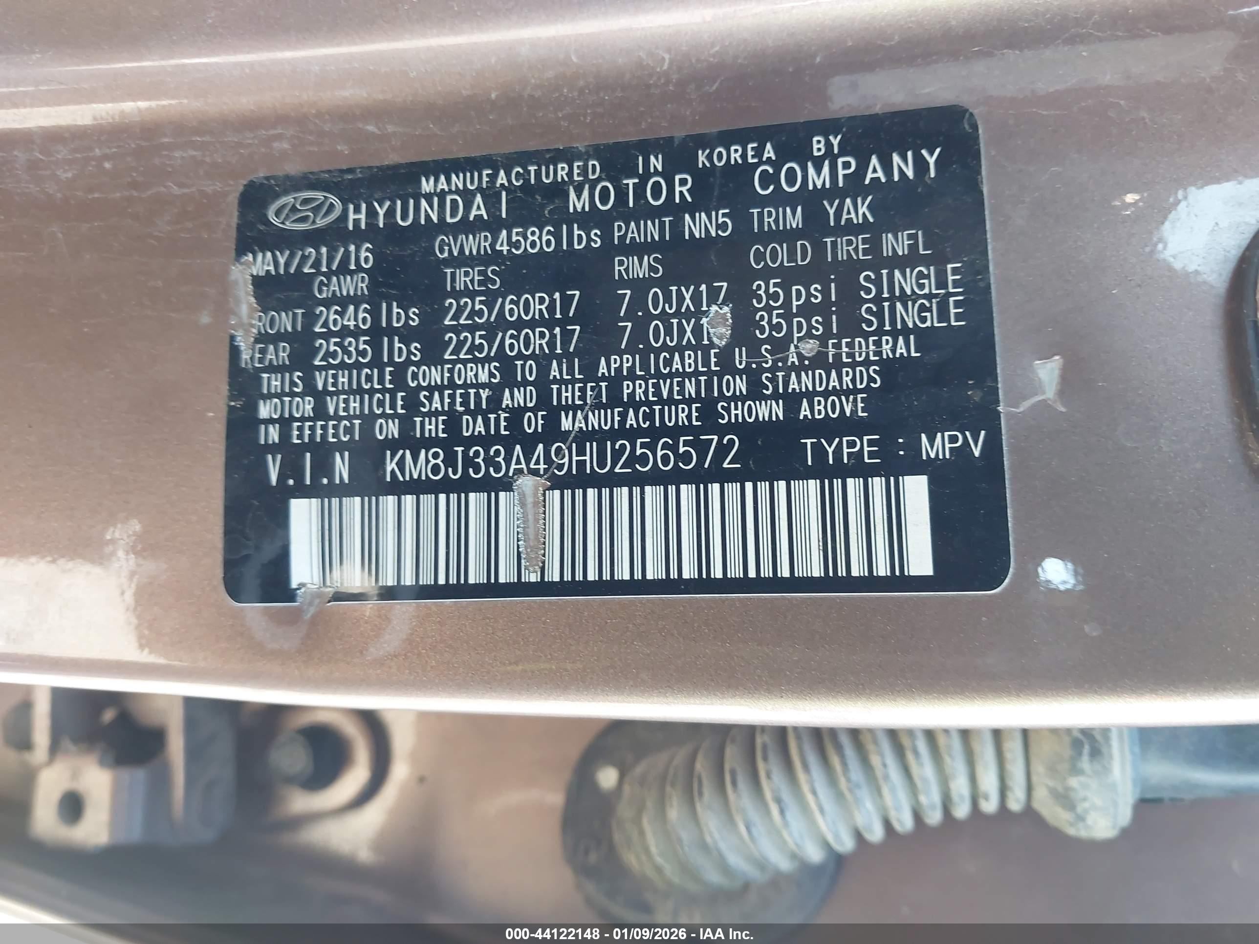 HYUNDAI TUCSON image 9