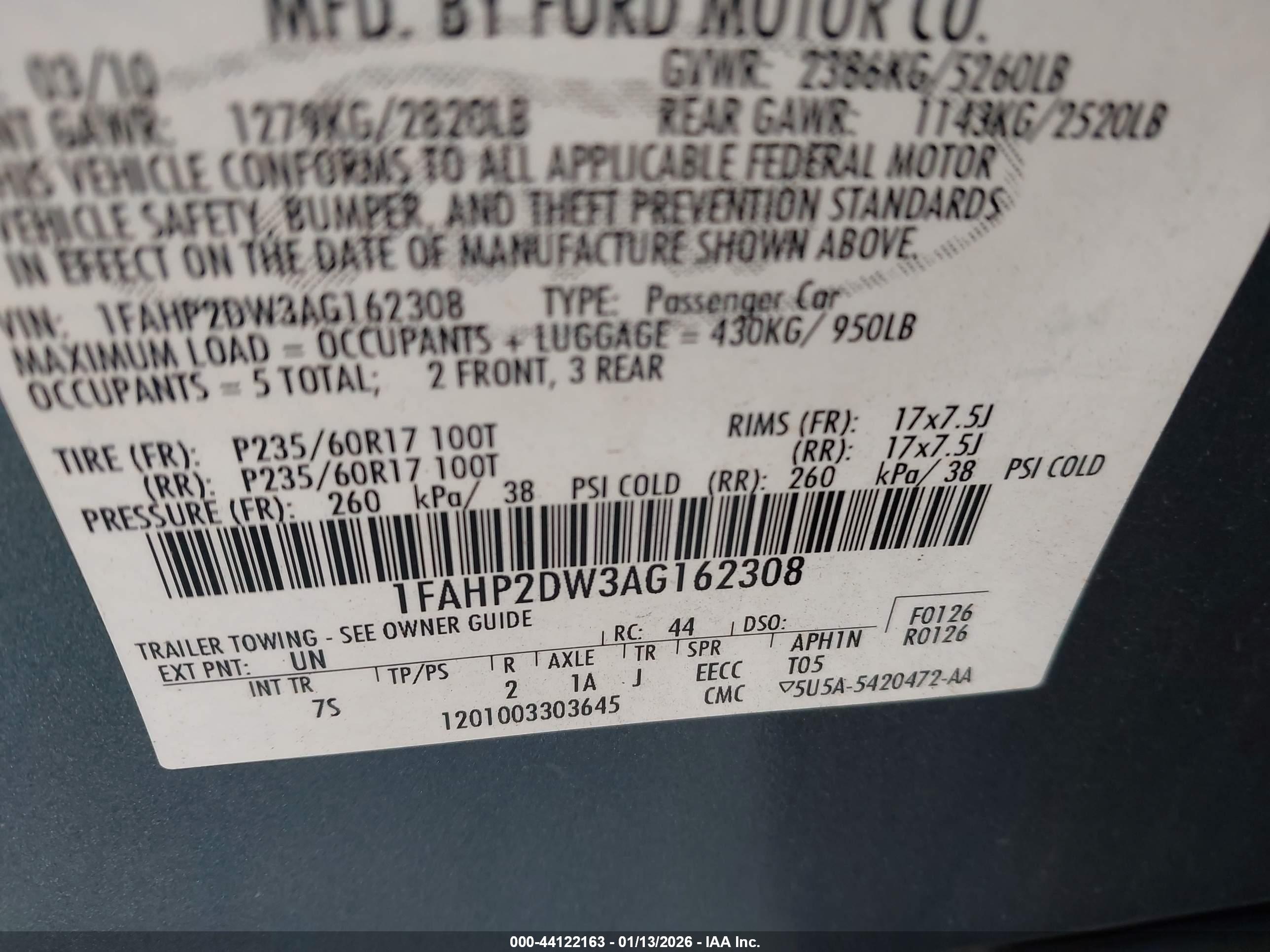 FORD TAURUS image 9