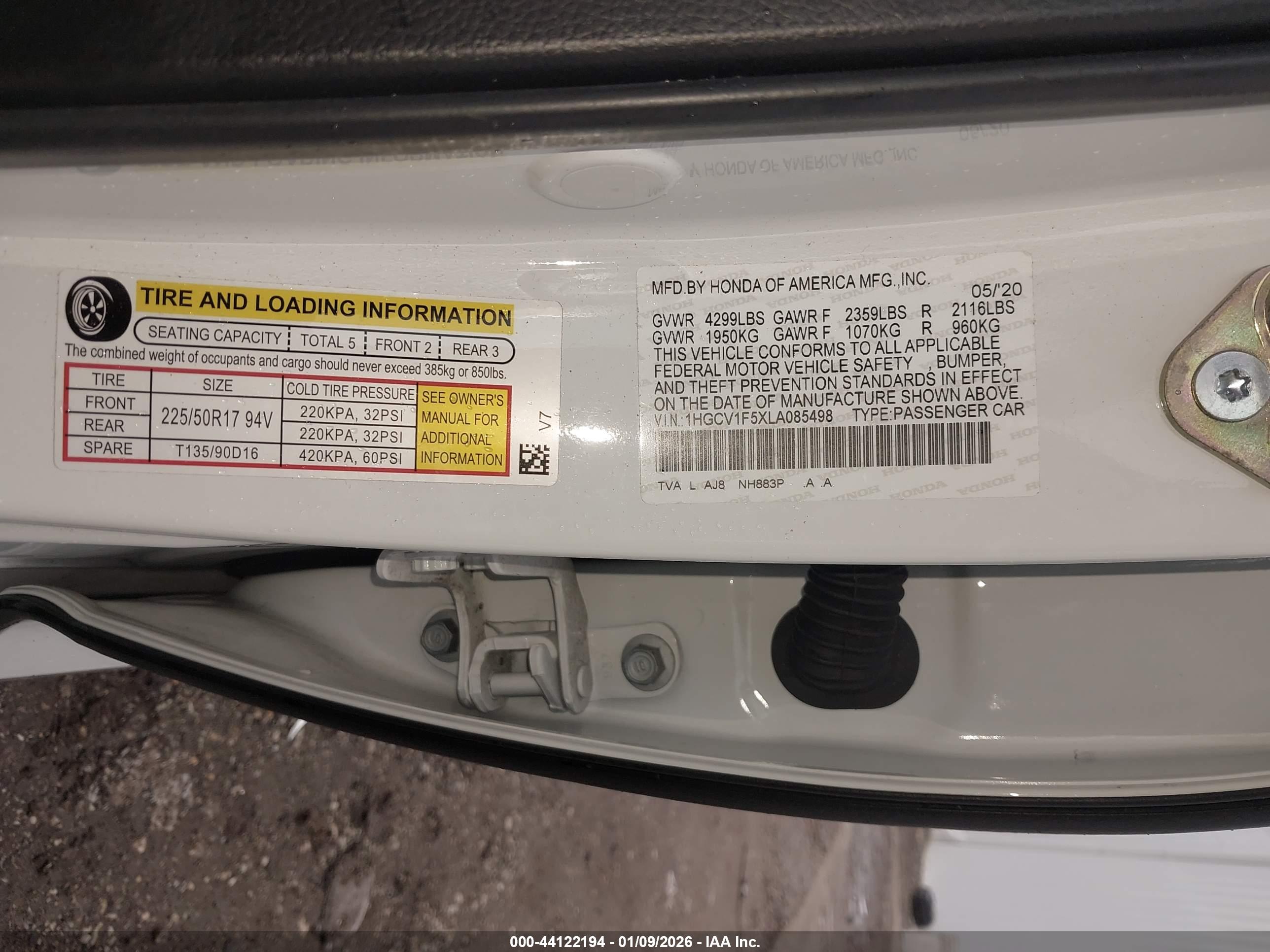 HONDA ACCORD image 9