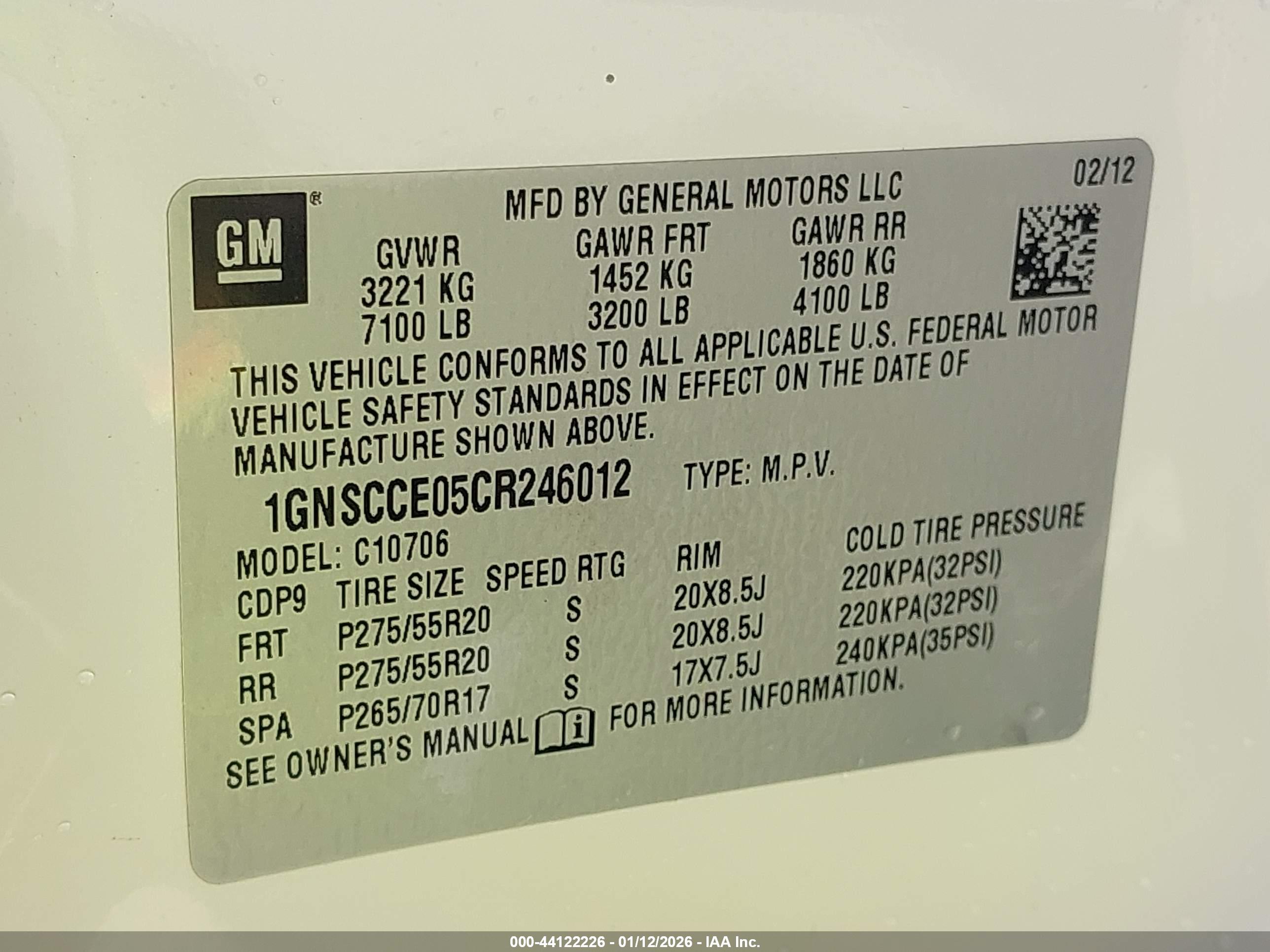 CHEVROLET TAHOE image 9