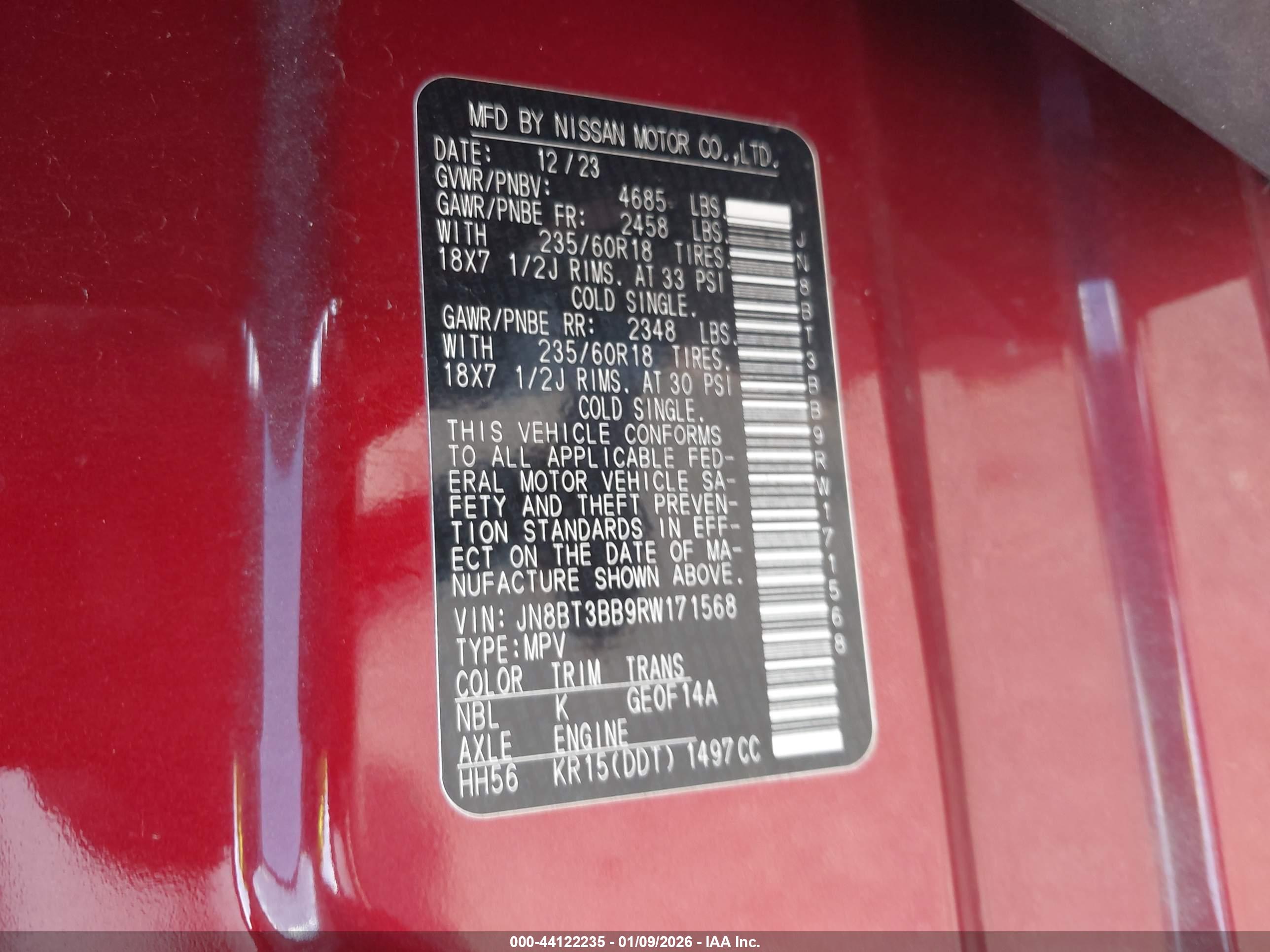 NISSAN ROGUE image 9