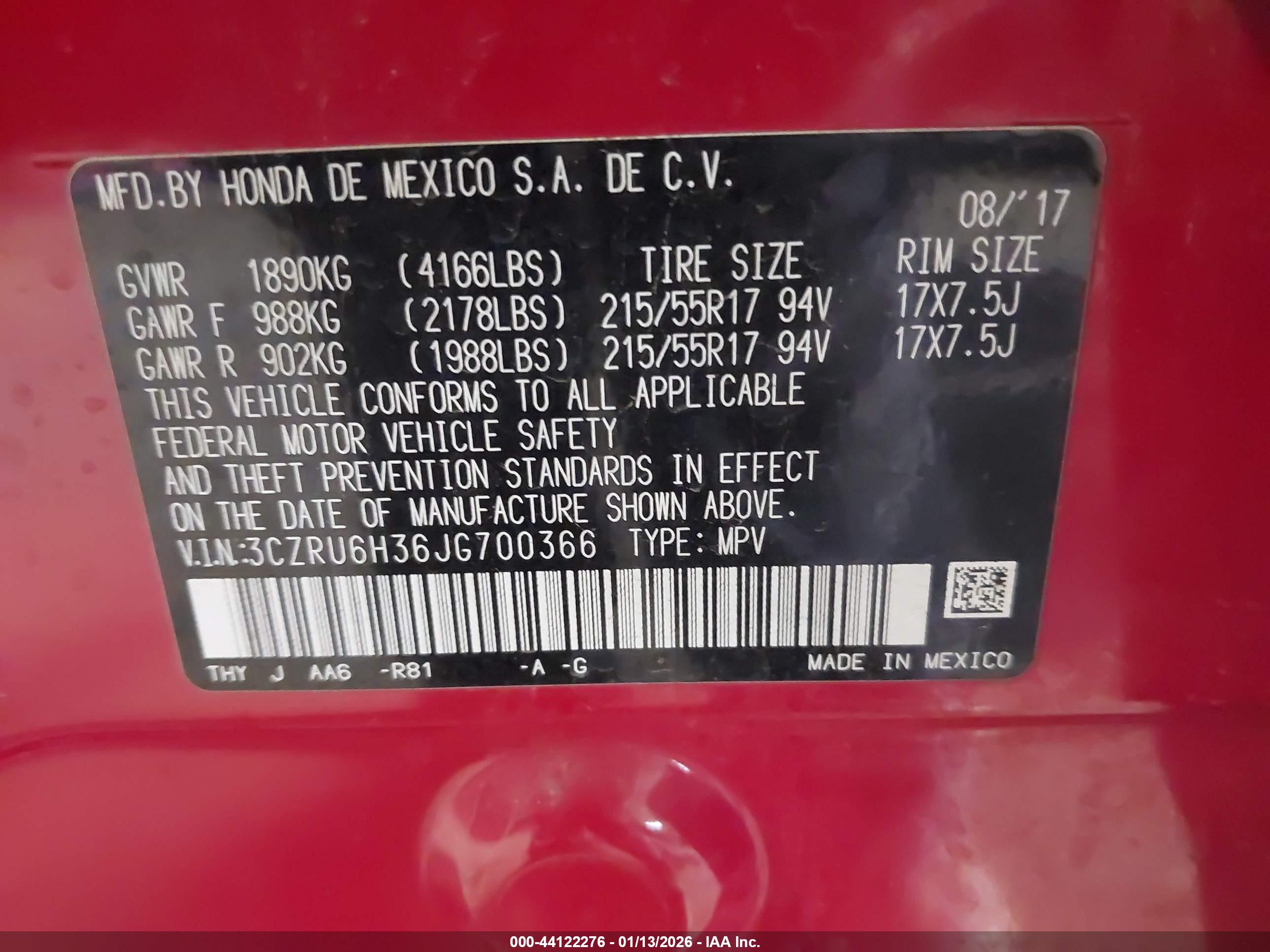 HONDA HR-V image 9