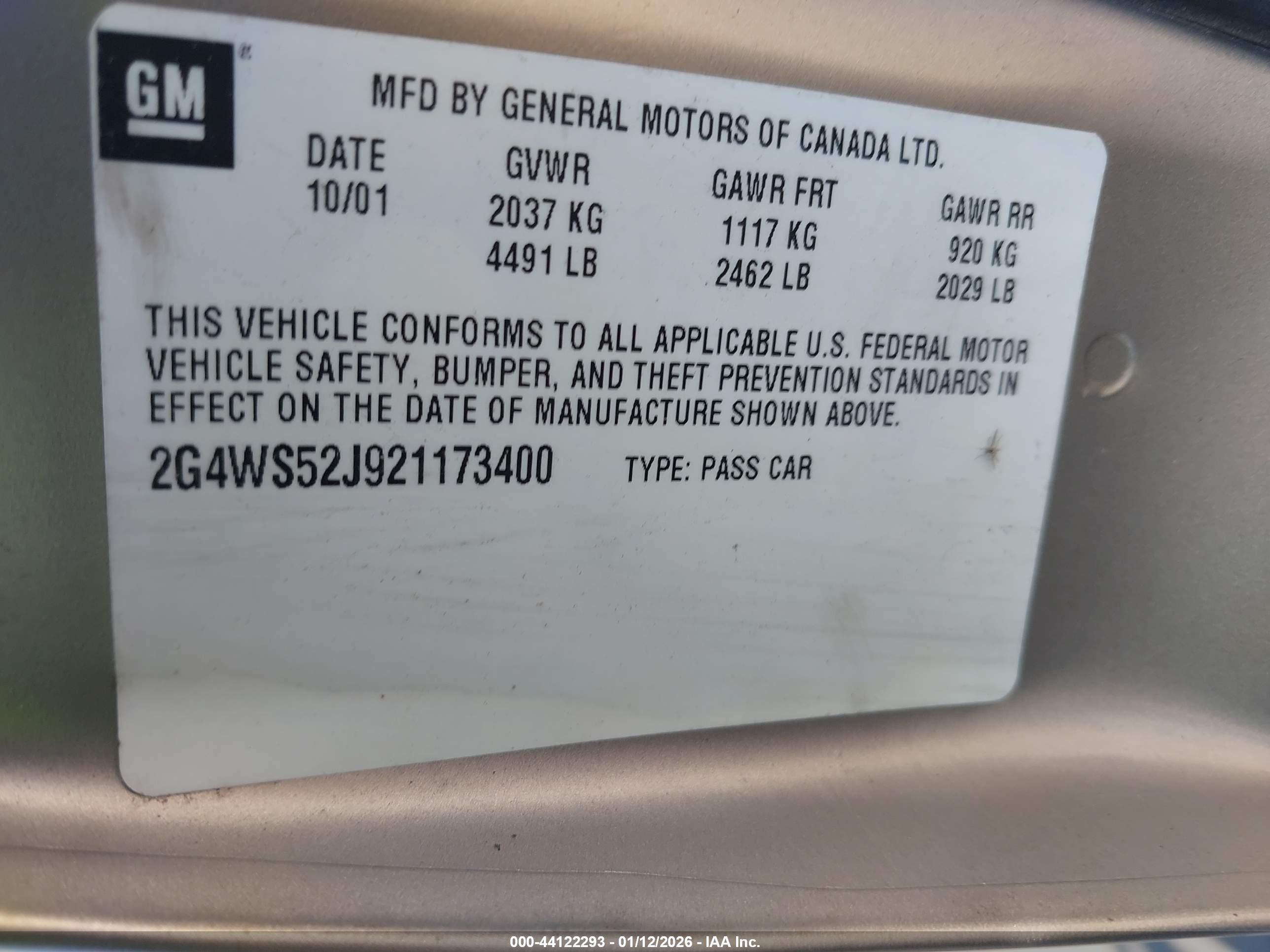 BUICK CENTURY image 9