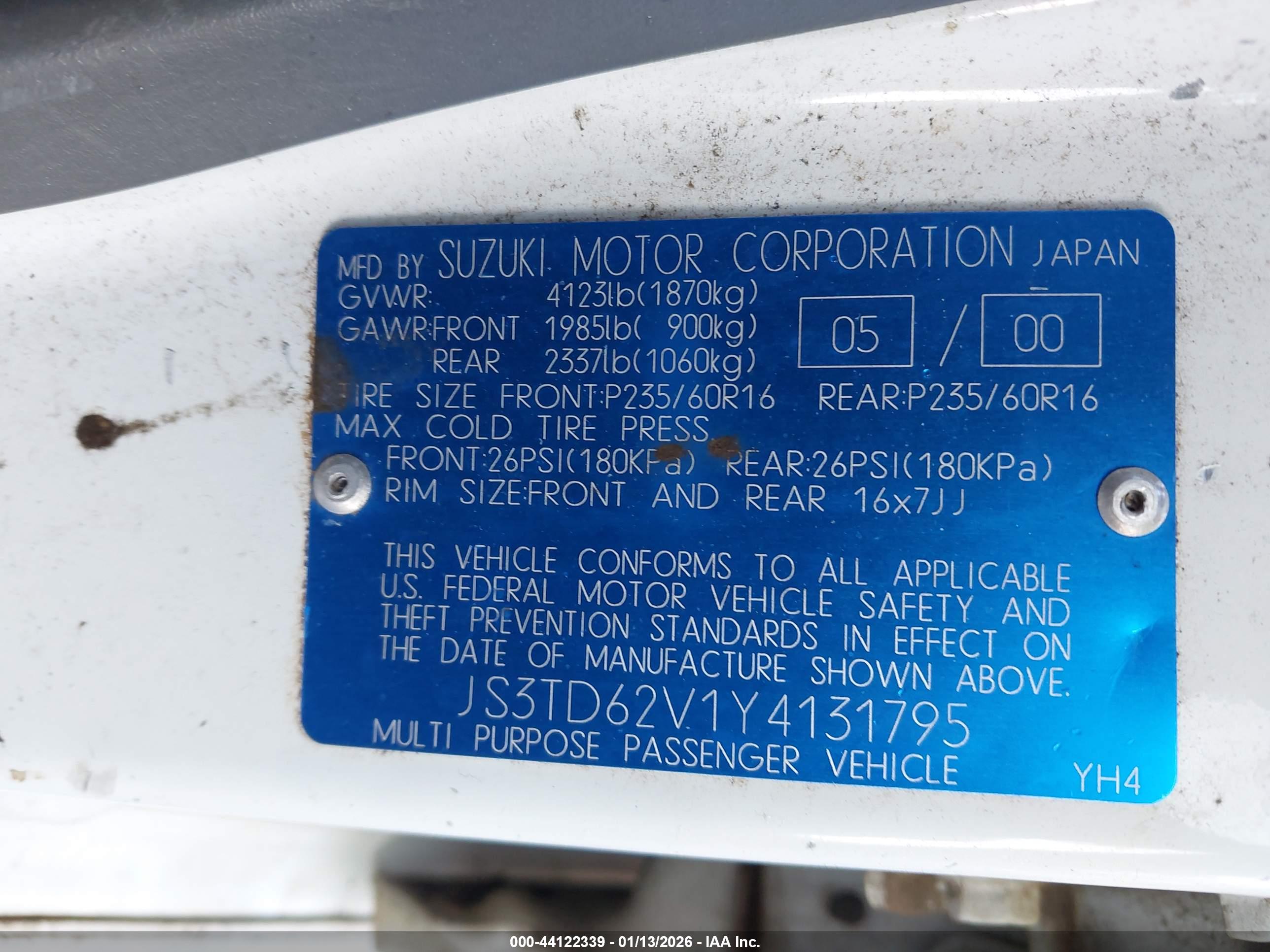 SUZUKI GRAND image 9