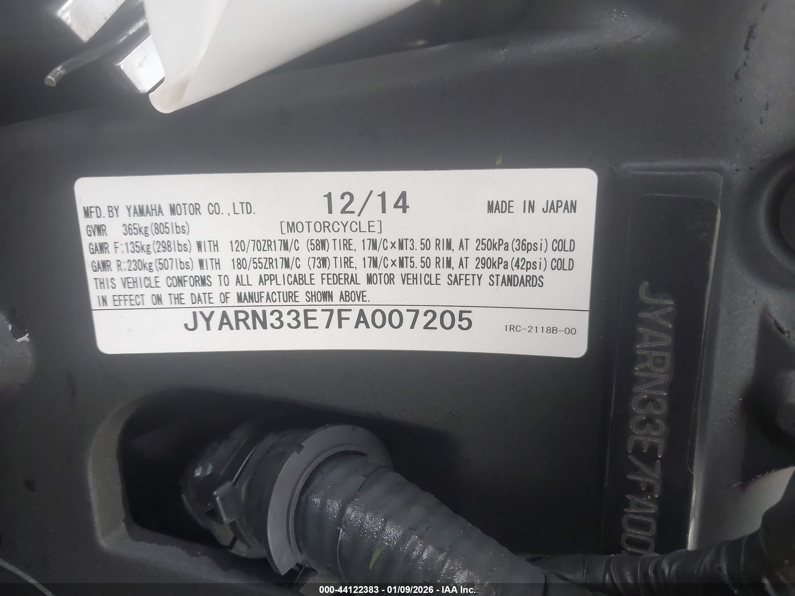 YAMAHA FZ09 image 10