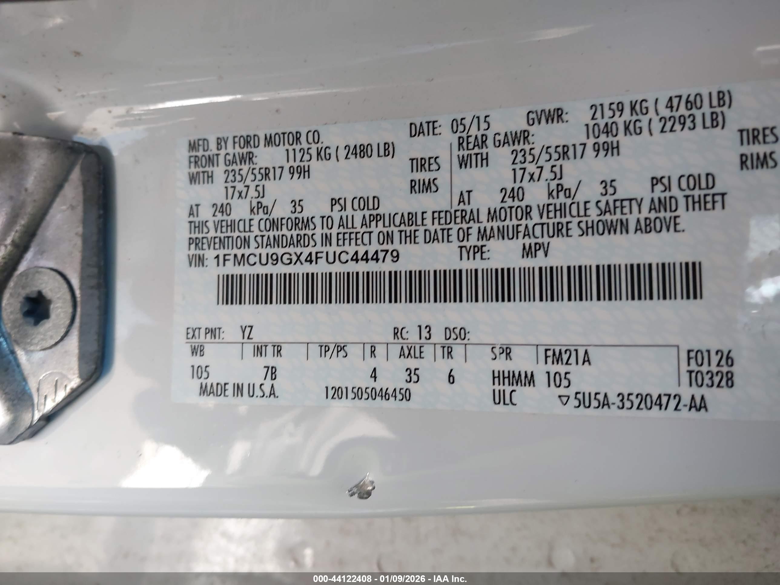 FORD ESCAPE image 9
