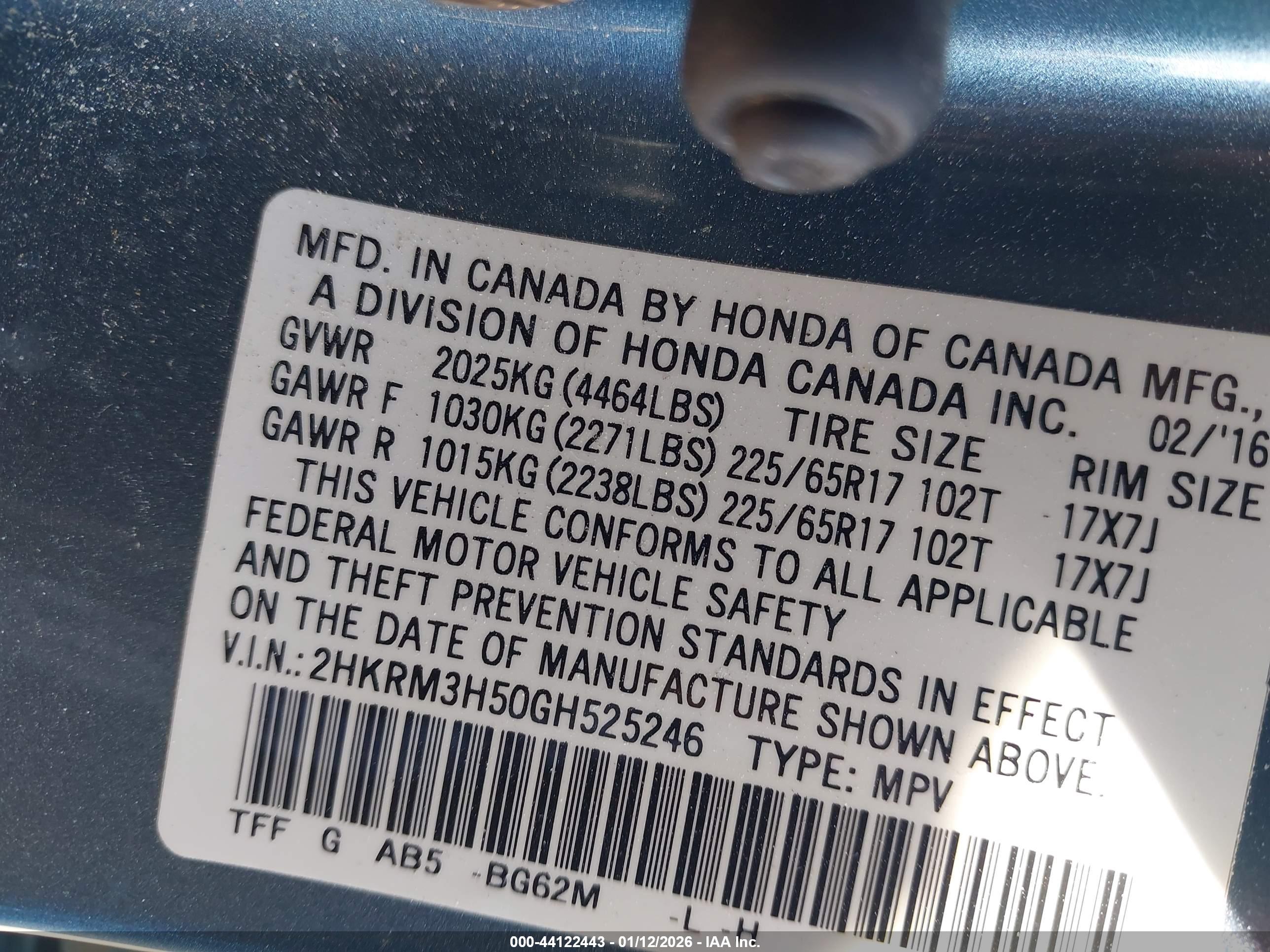 HONDA CR-V image 9