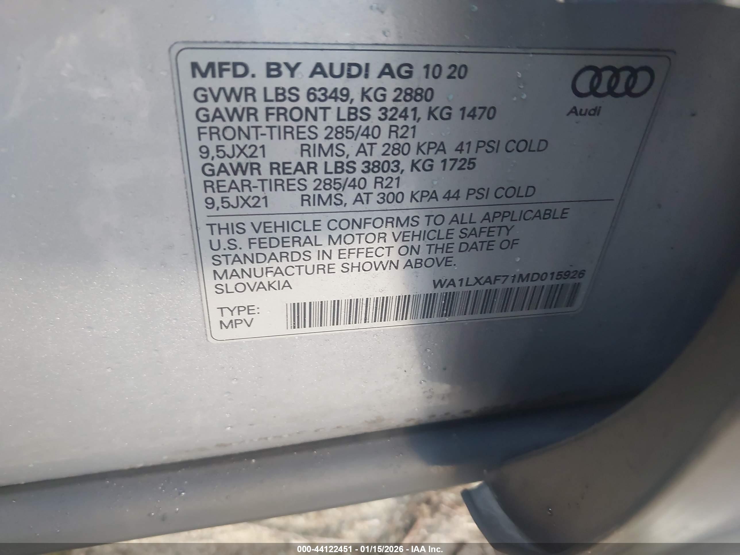 AUDI Q7 image 9