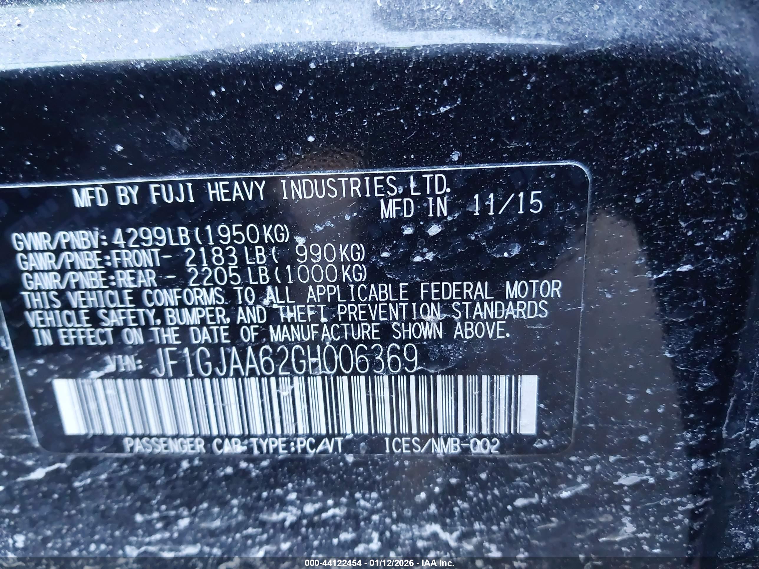SUBARU IMPREZA image 9