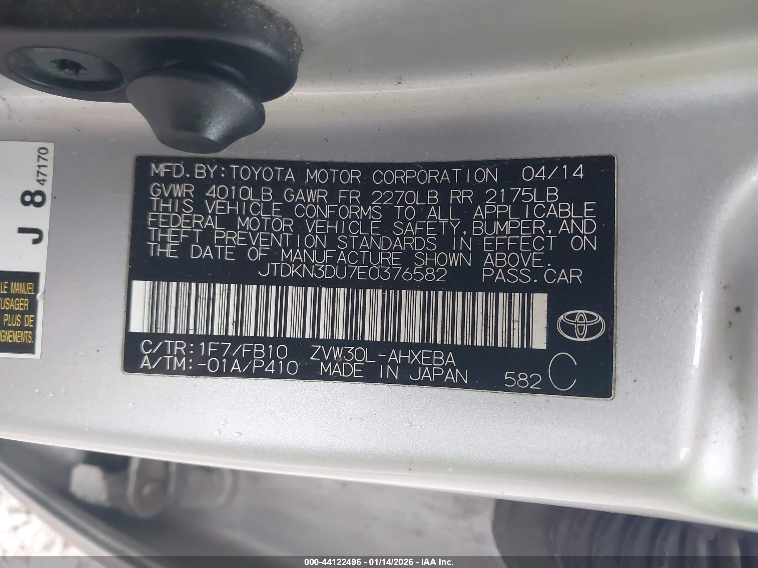 TOYOTA PRIUS image 9