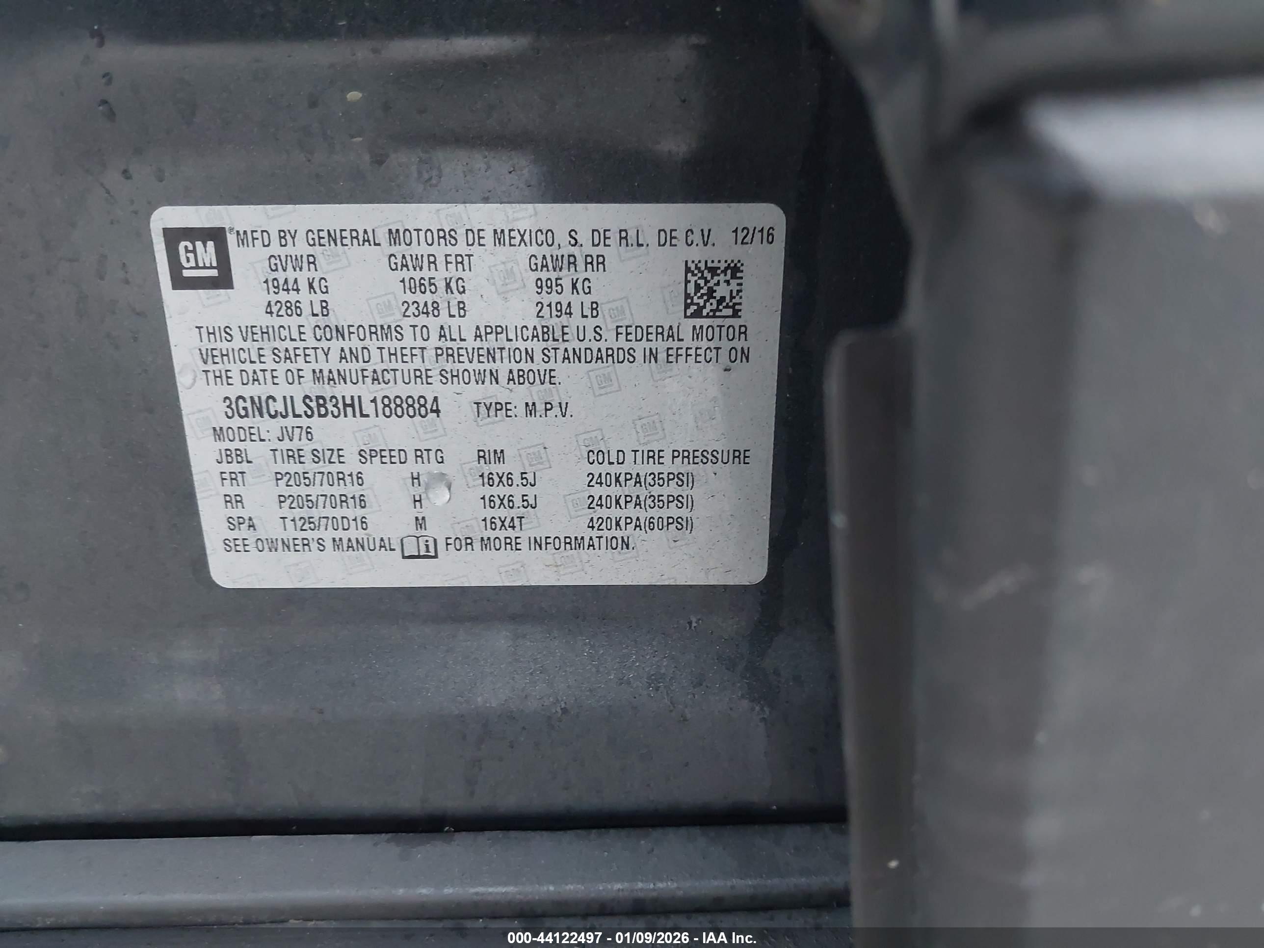 CHEVROLET TRAX image 9