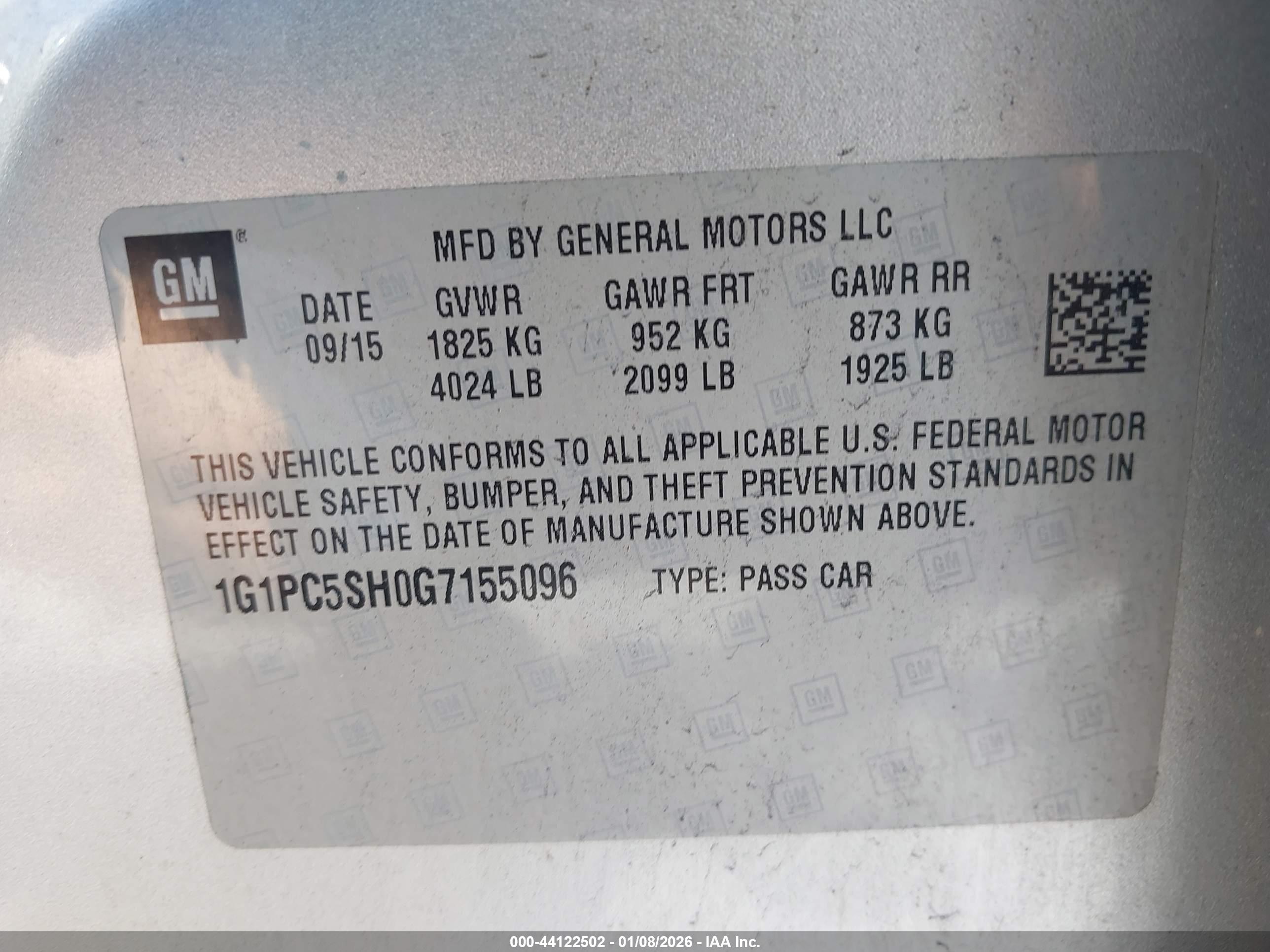 CHEVROLET CRUZE image 9