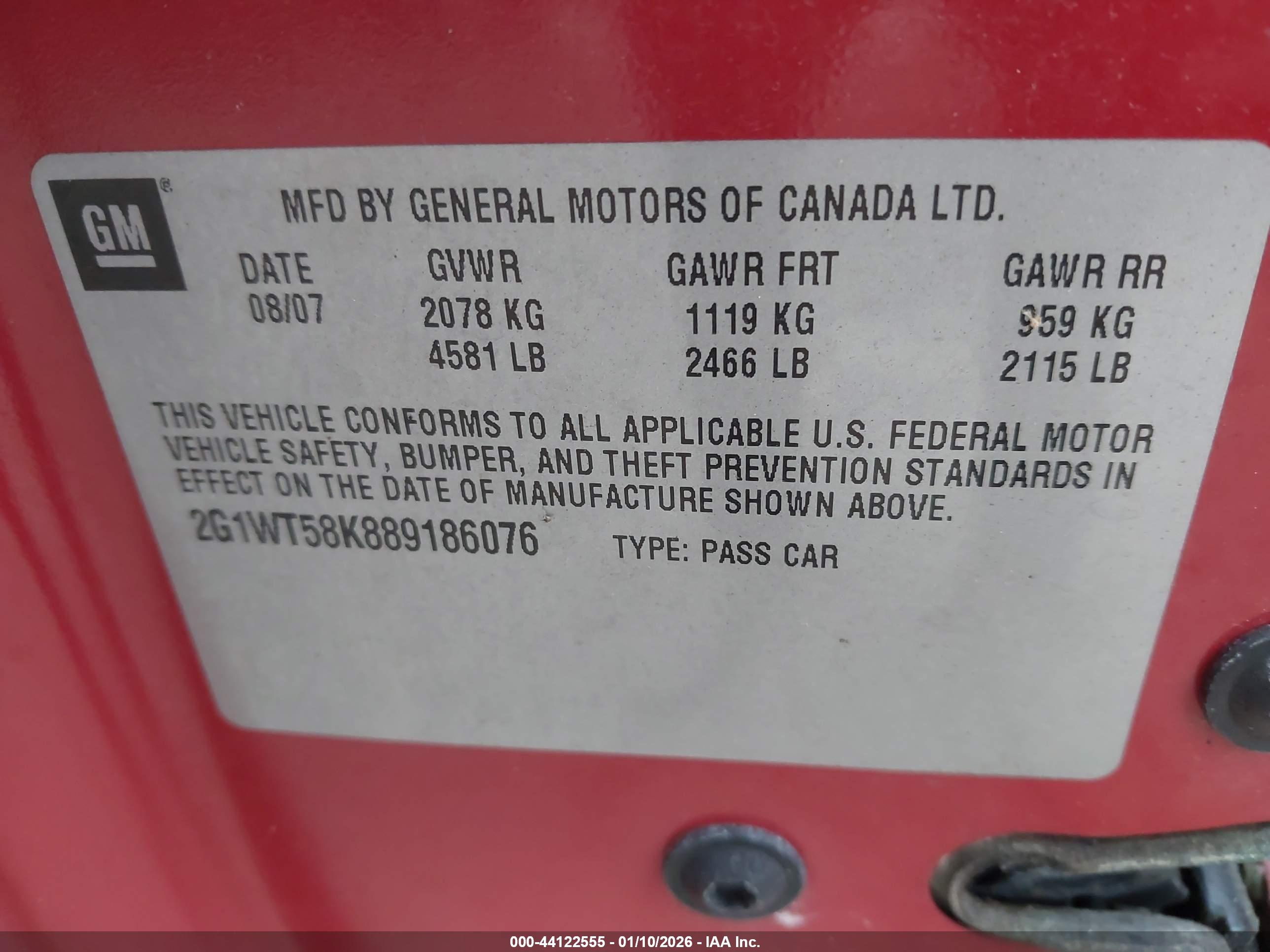CHEVROLET IMPALA image 9