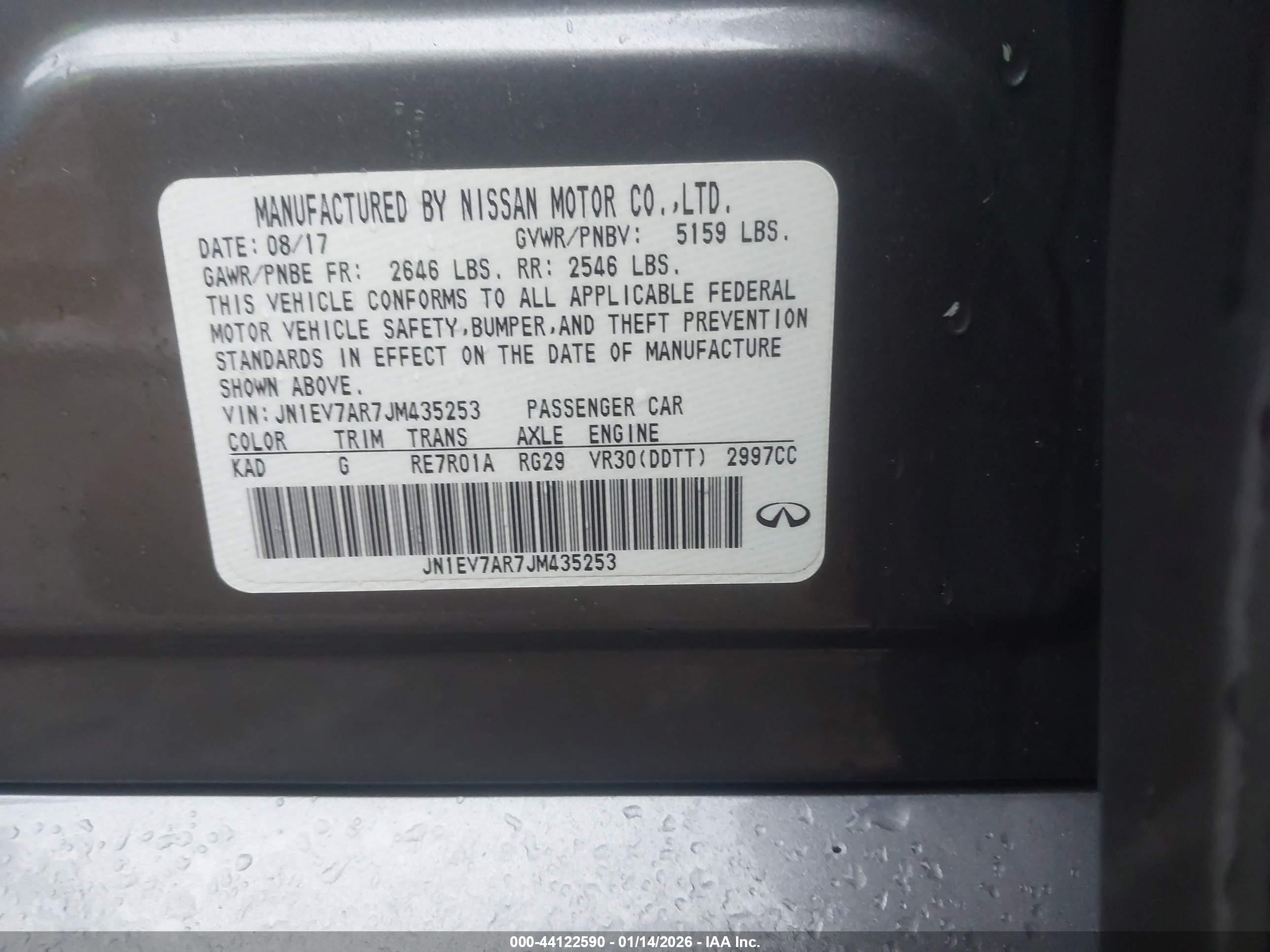 INFINITI Q50 image 9