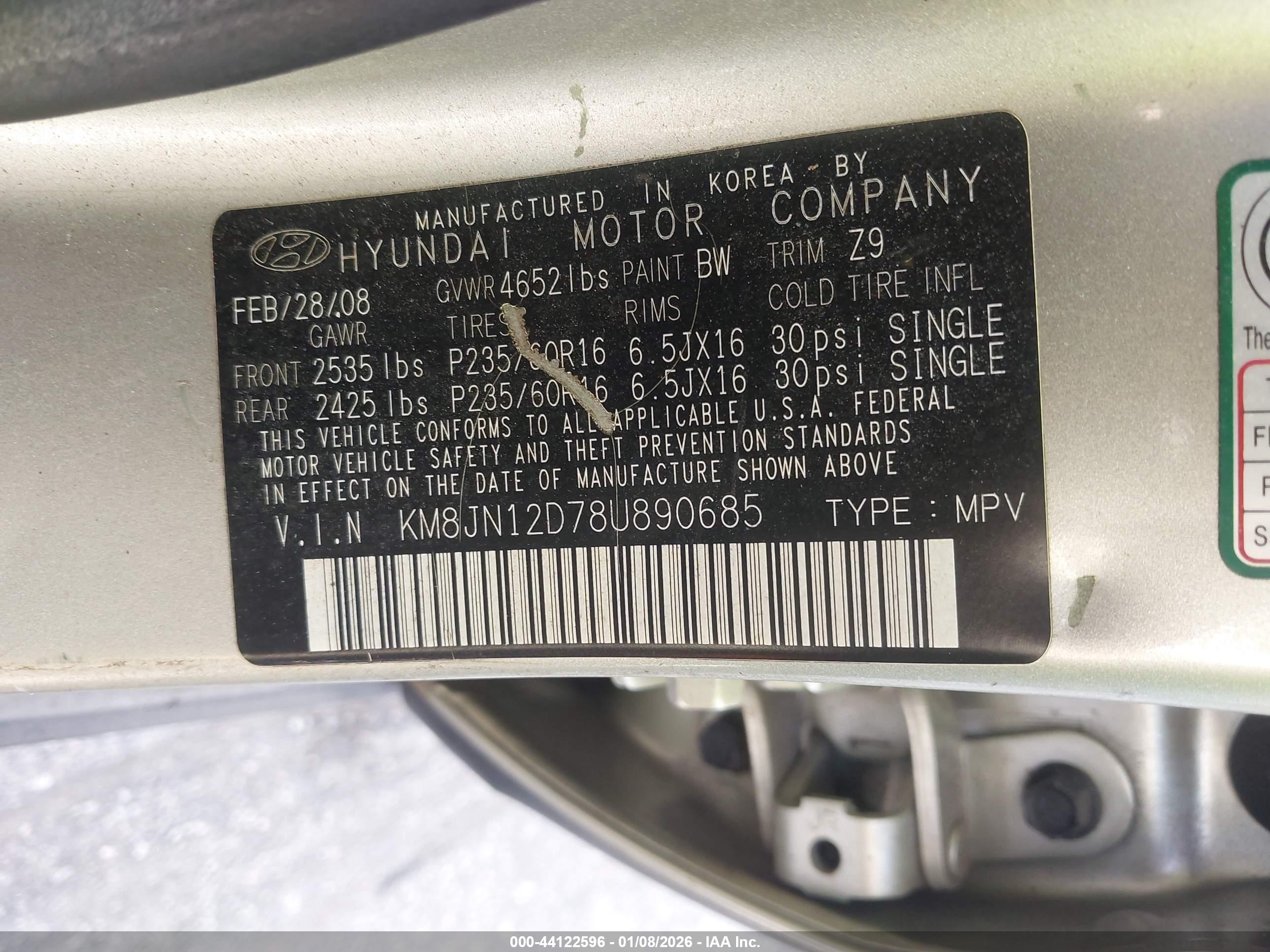 HYUNDAI TUCSON image 9
