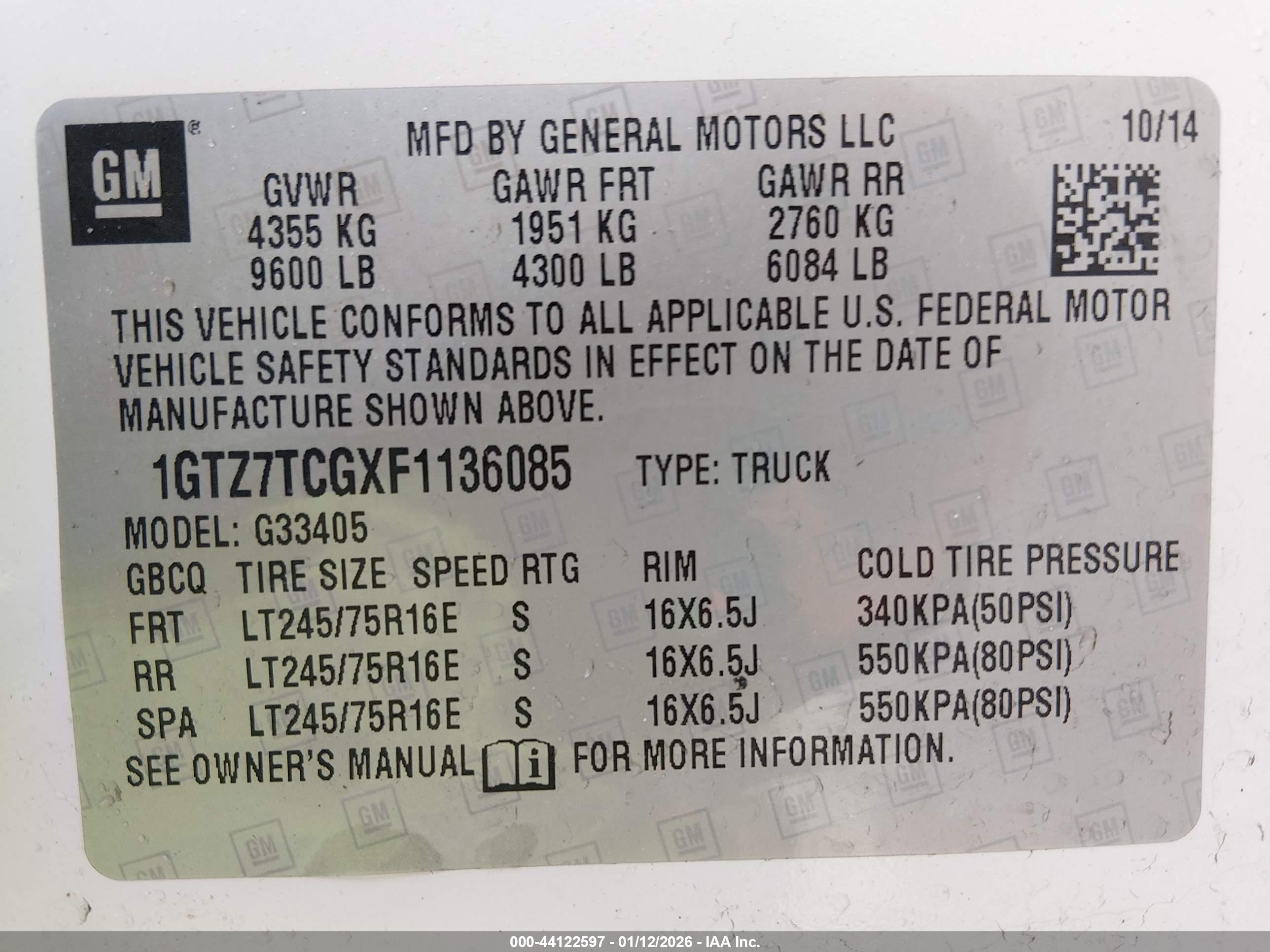 GMC SAVANA image 9