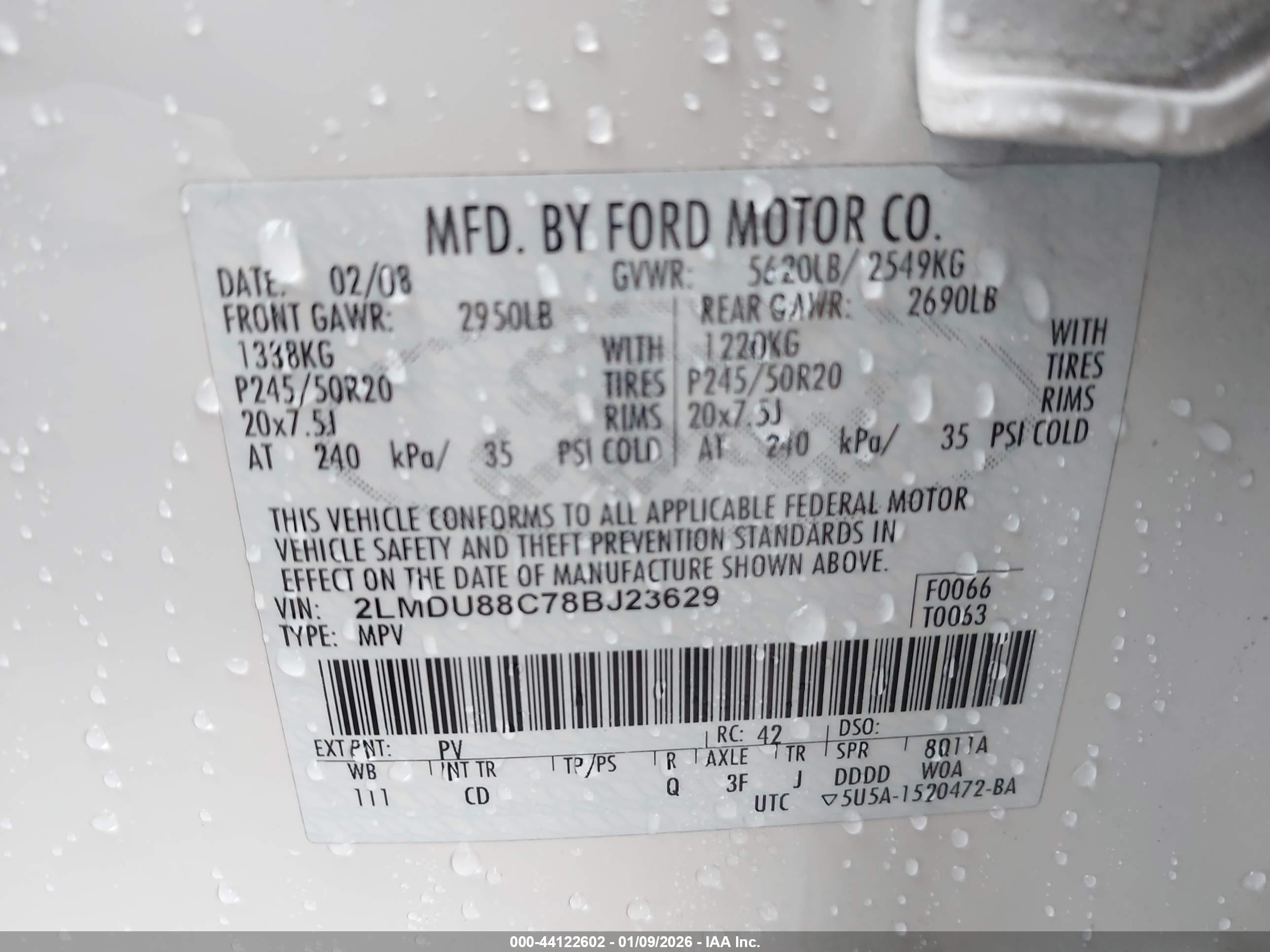 LINCOLN MKX image 9
