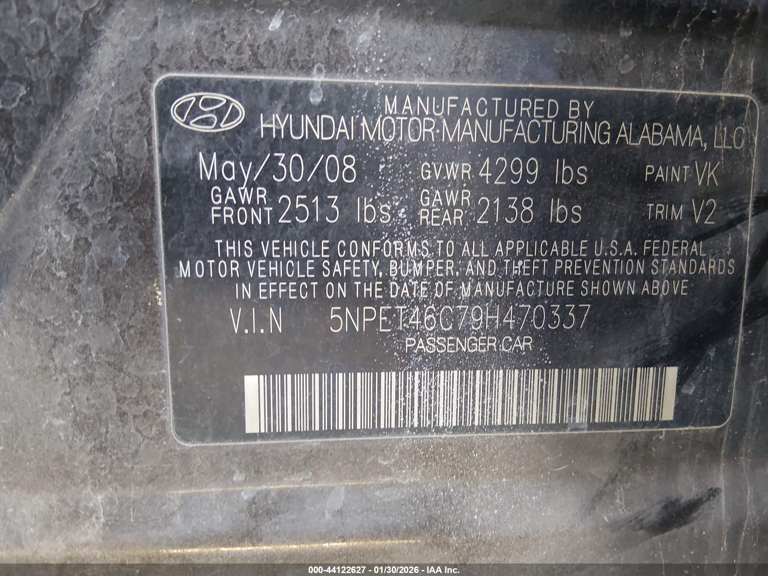 HYUNDAI SONATA image 9